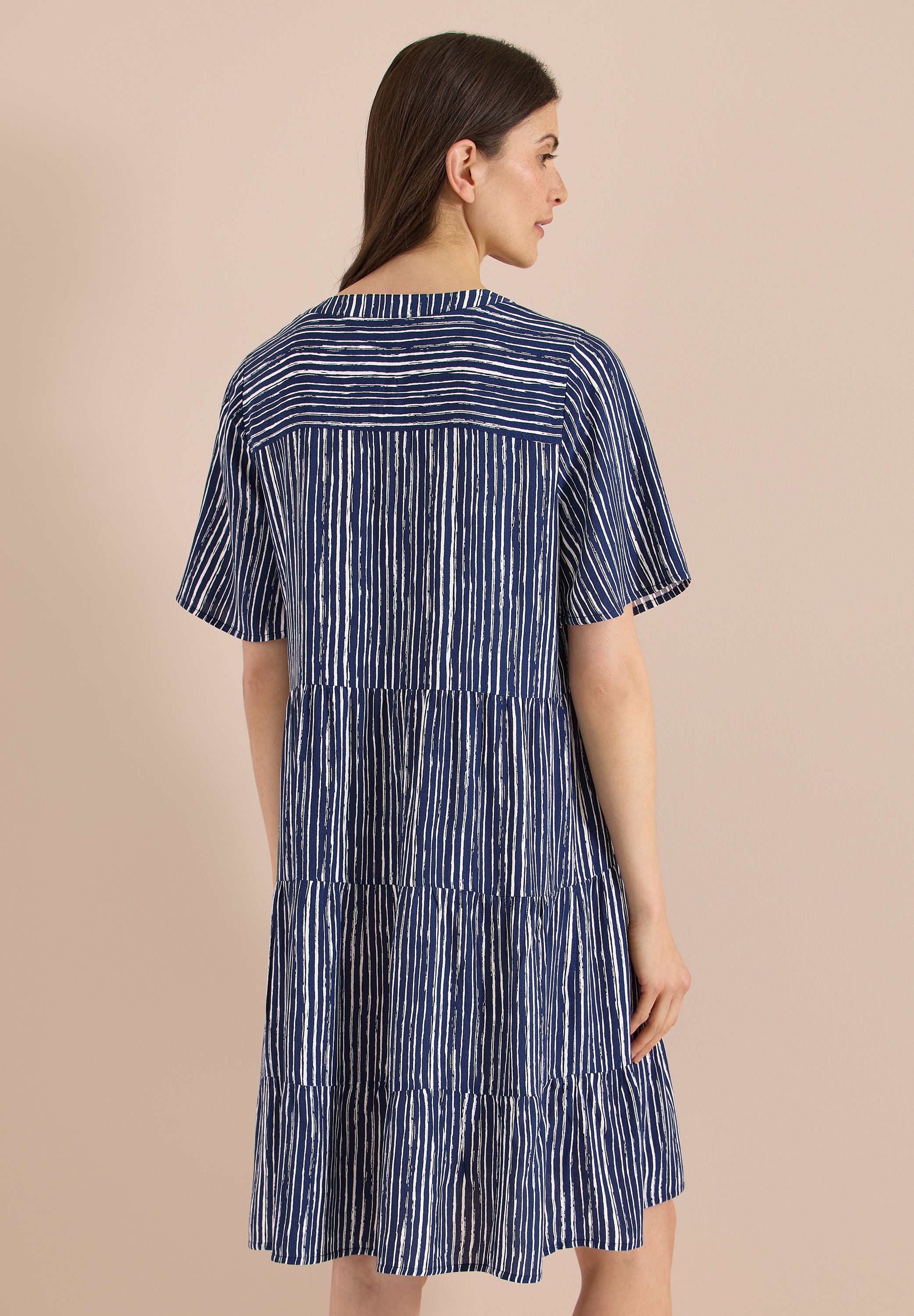 Cecil Sommerkleid Ohne Taschen im Streifendesign