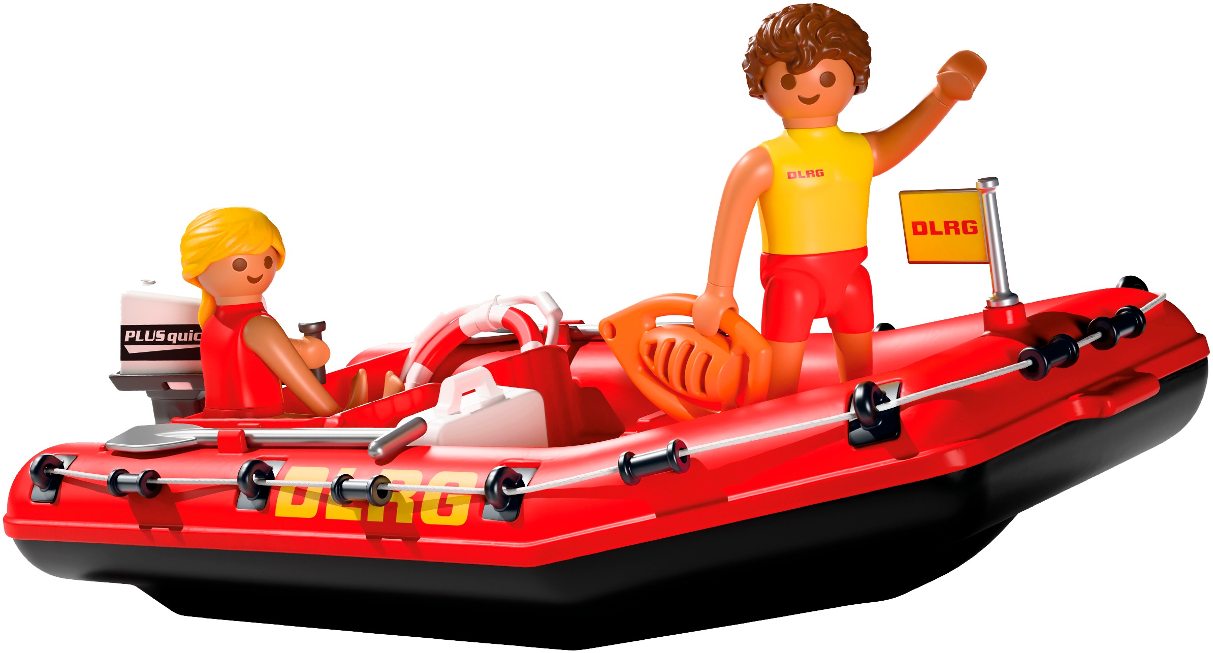 Playmobil® Konstruktions-Spielset »Rettungsboot (72280), My Life« Made in Germany