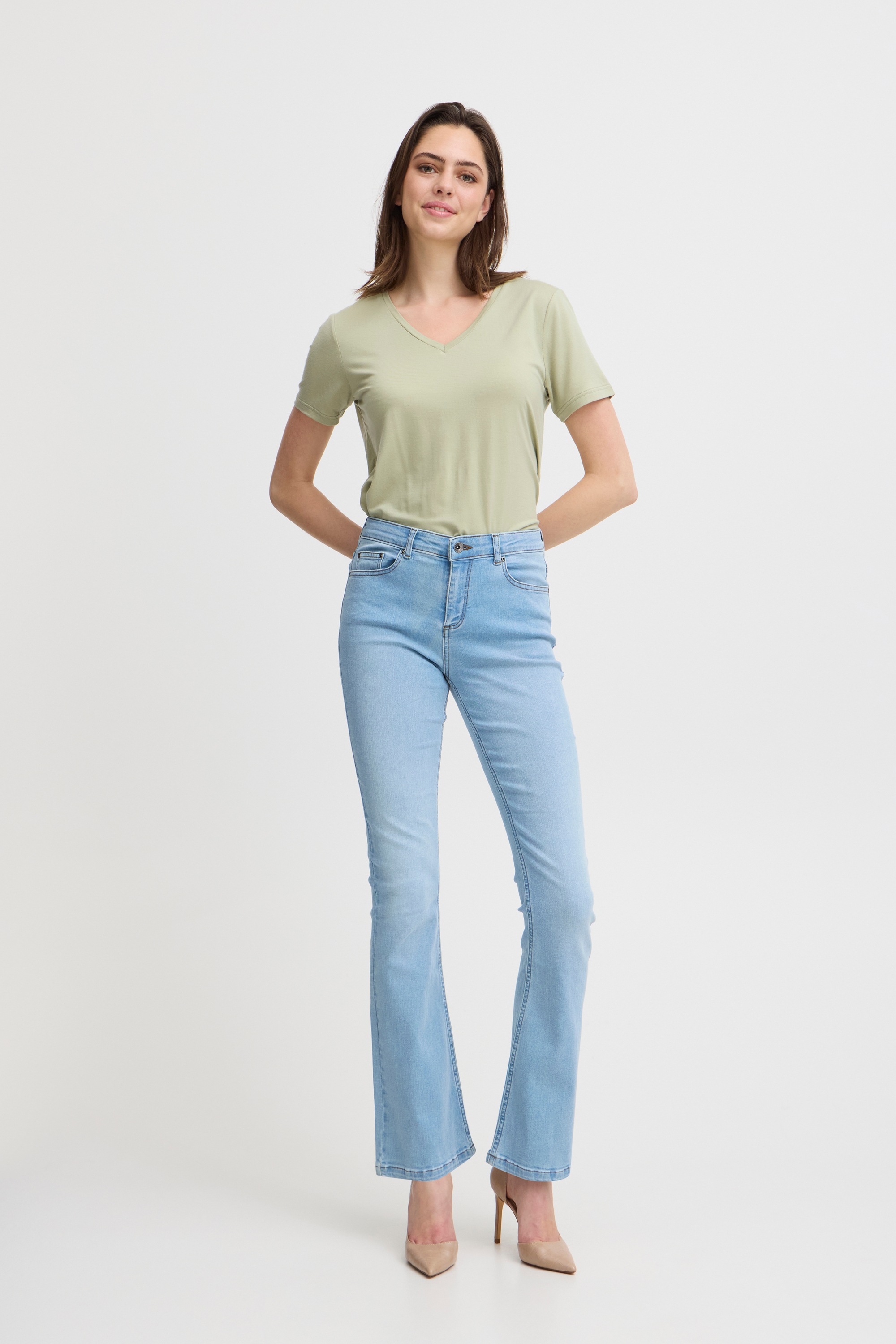 b.young Regular-fit-Jeans »Damen Jeans BYLUNI«