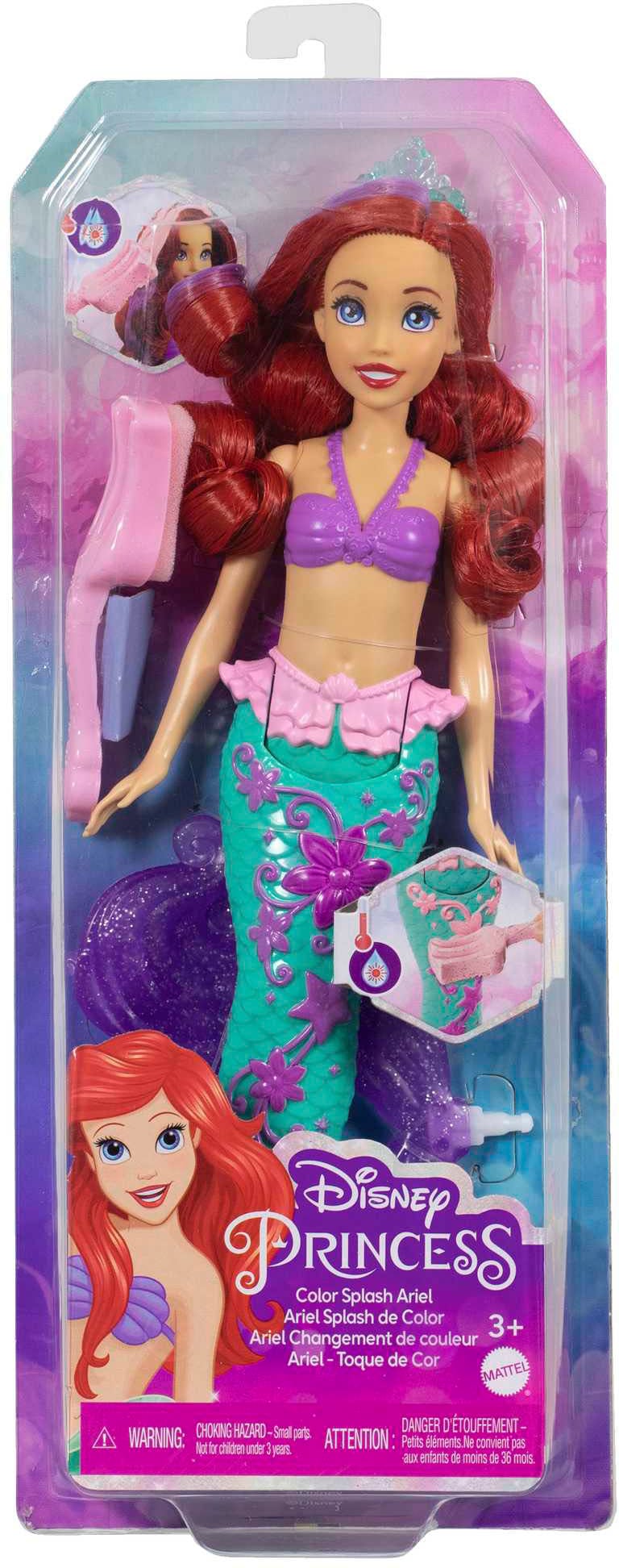 Farbwechsel« BAUR Arielle-Meerjungfrau, Mattel® Princess, Meerjungfrauenpuppe »Disney |