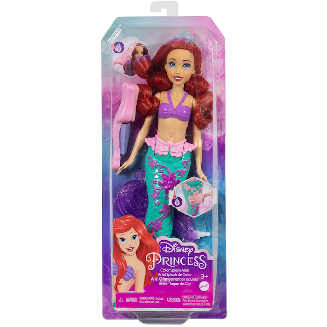 Mattel® Meerjungfrauenpuppe »Disney Princess, Arielle-Meerjungfrau,  Farbwechsel« | BAUR