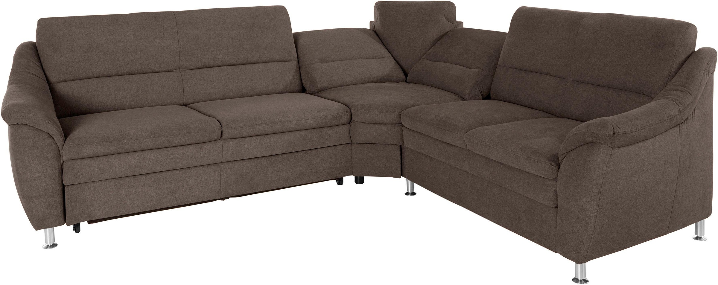 Home affaire Cardoso L-Shape Sofa Brown 3
