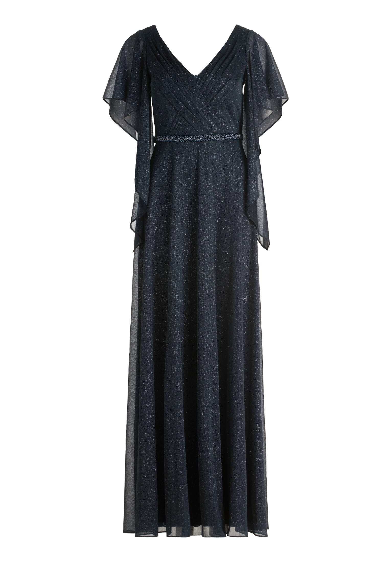 Vera Mont Abendkleid »Damen im Glitzer-Look« Ohne Tasche Falten