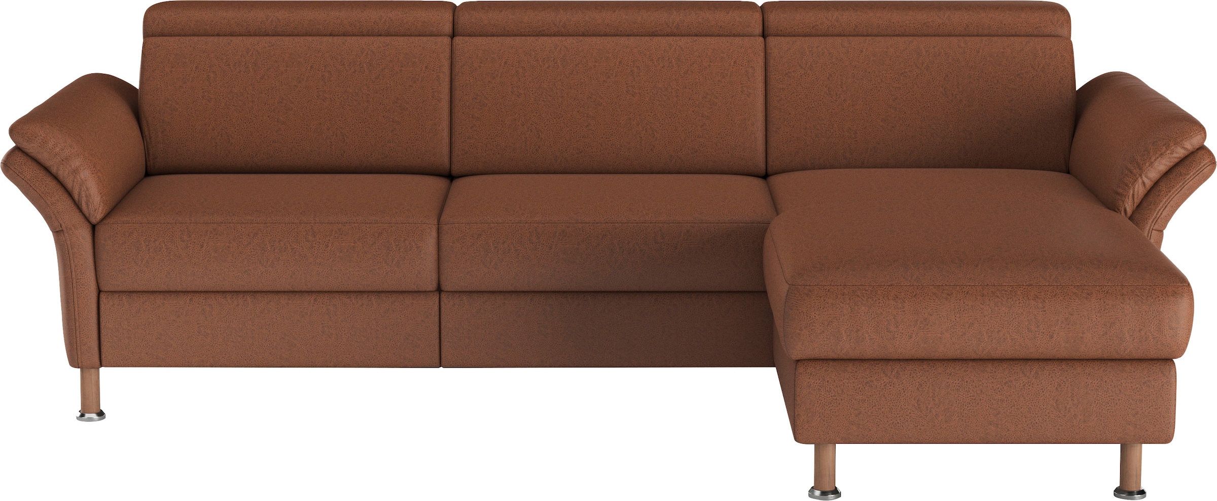 OTTO home Ecksofa "Calypso L-Form" mit motorischen Funktionen im Sofa und Recamiere
