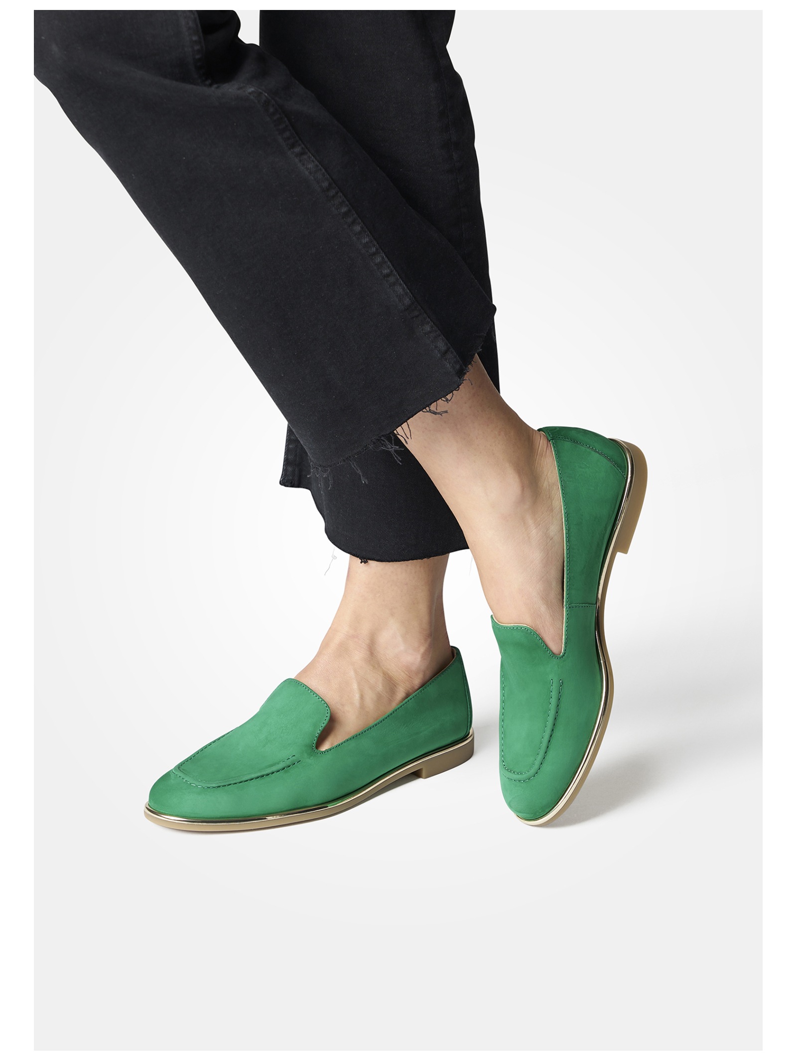 Thumbnail - Paul Green Slipper "Paul Green Slipper Nubukleder"
