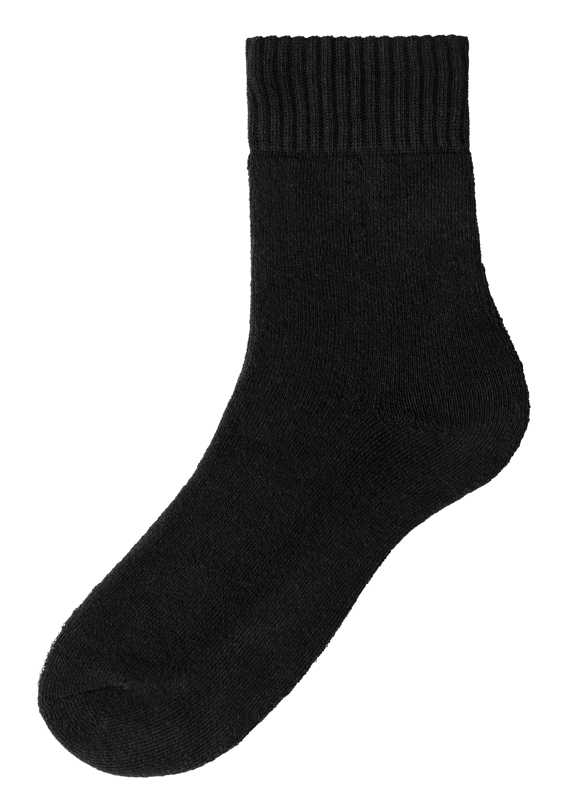 Lavana Basicsocken Packung, 5 Paar tlg. Thermosocken mit Vollfottee