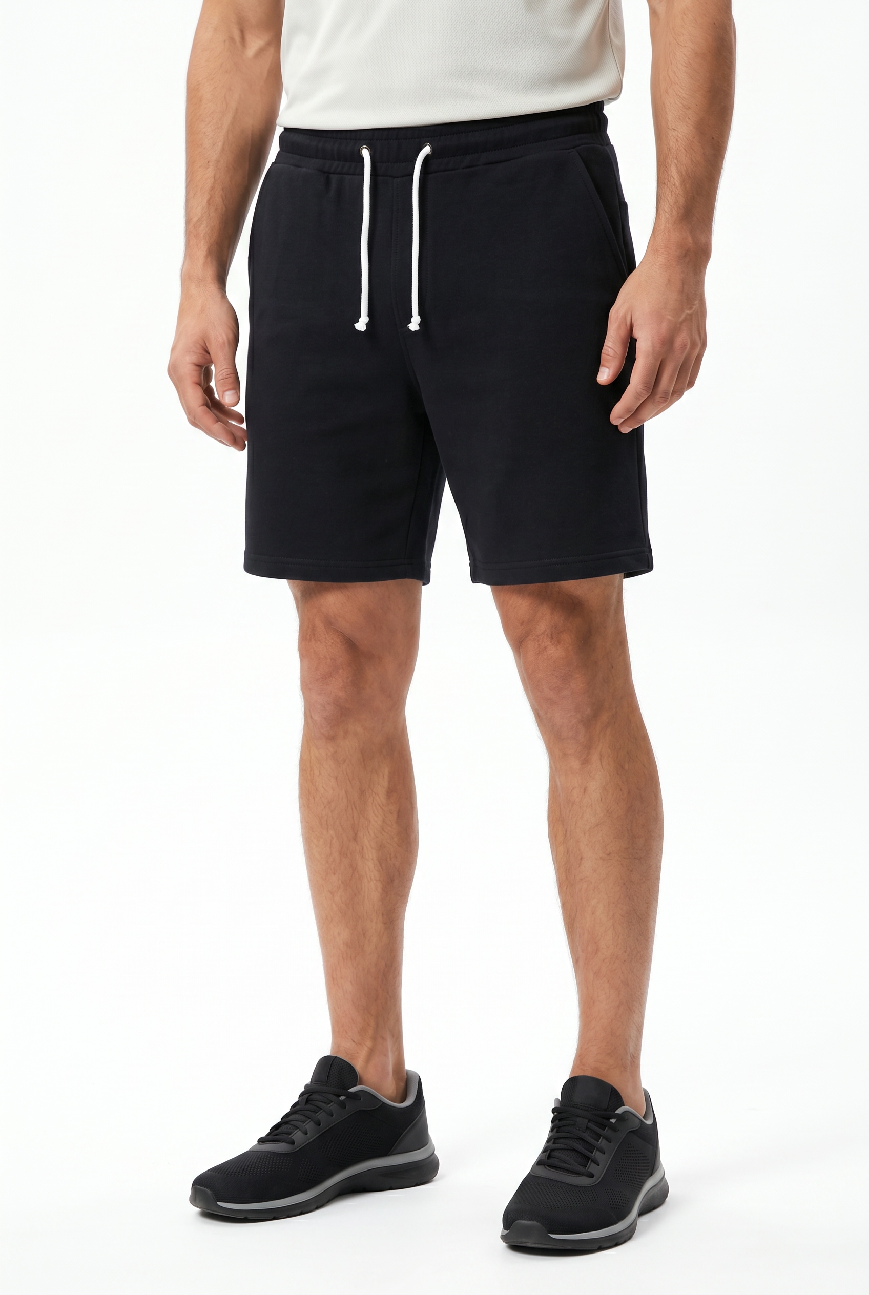 Ellesse Sweatshorts "WEST PALM SHORT" mit Kordelverschluss, aus Baumwolle und Polyester