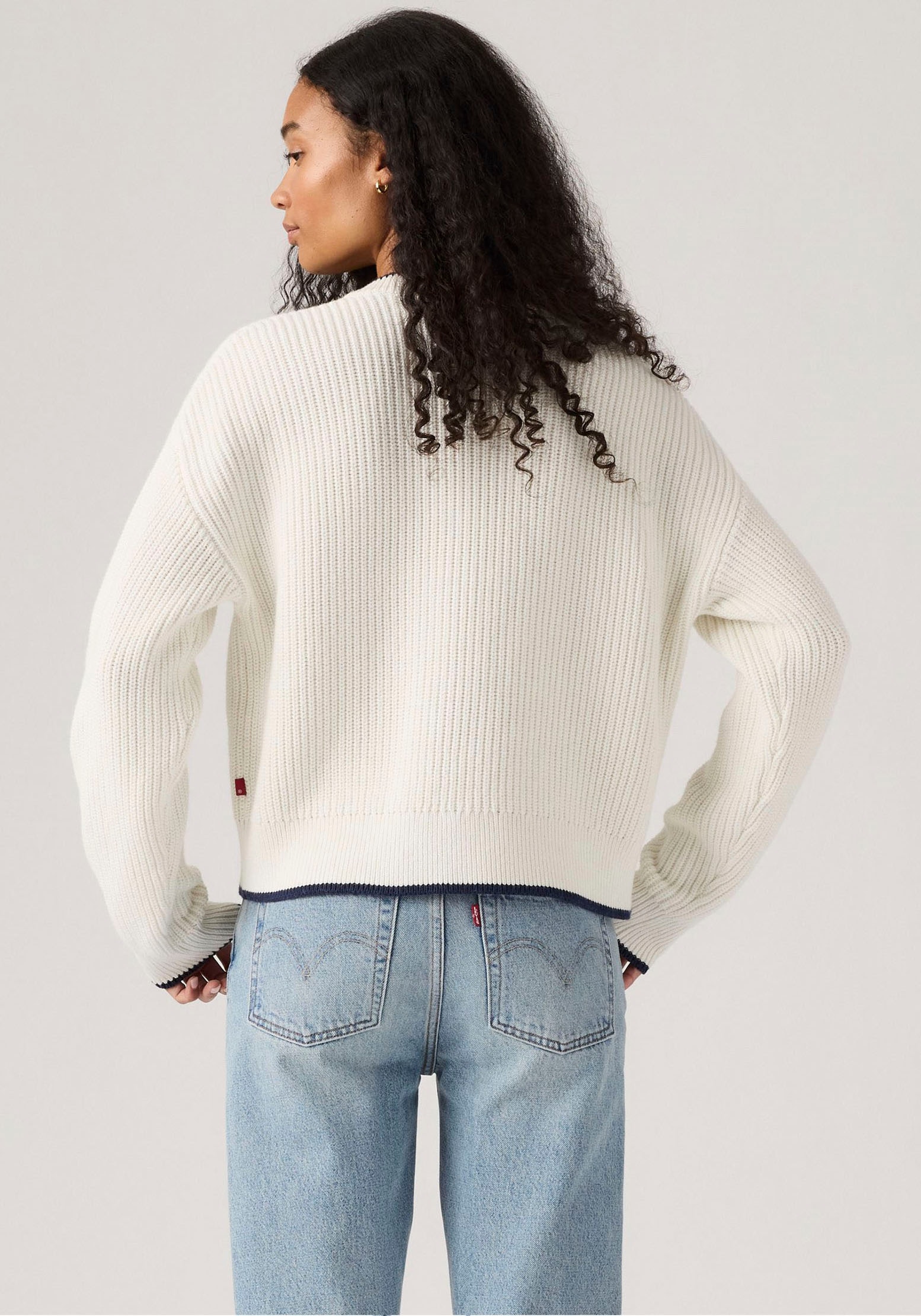 Levi's® Strickpullover »REESE VNECK SWEAT«, mit V-Ausschnitt
