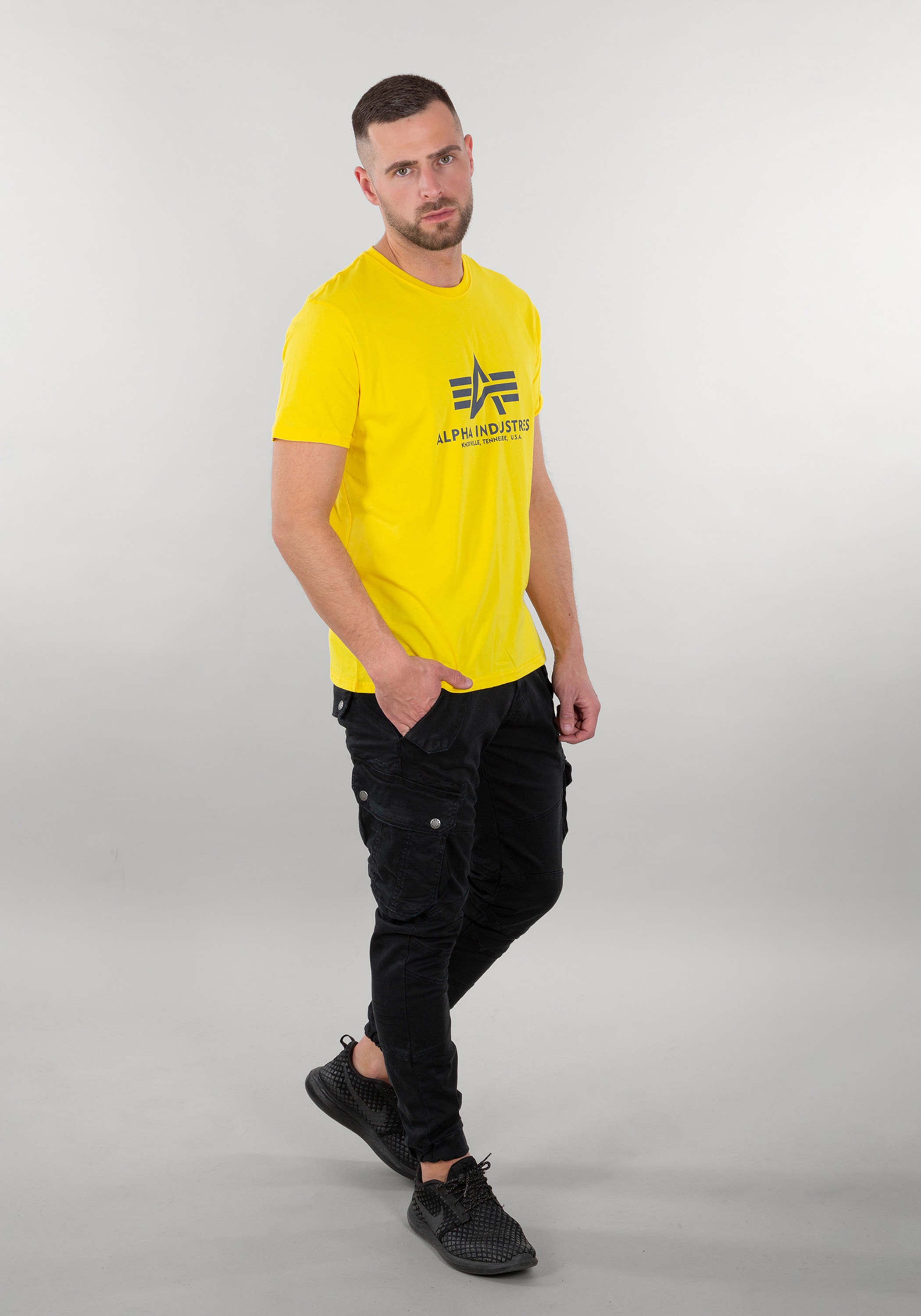Alpha Industries T-Shirt »Alpha Industries Men - T-Shirts Basic T-Shirt BL«