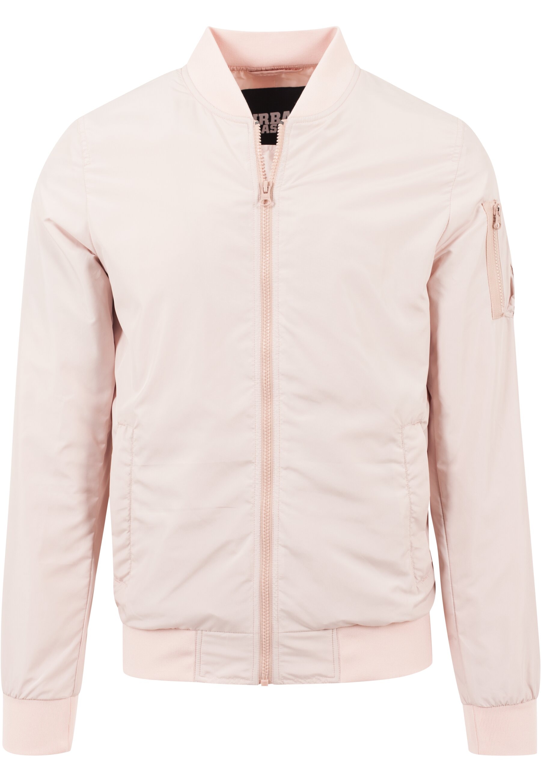 URBAN CLASSICS Allwetterjacke "Urban Classics Herren Light Bomber Jacket", (1 St.), ohne Kapuze