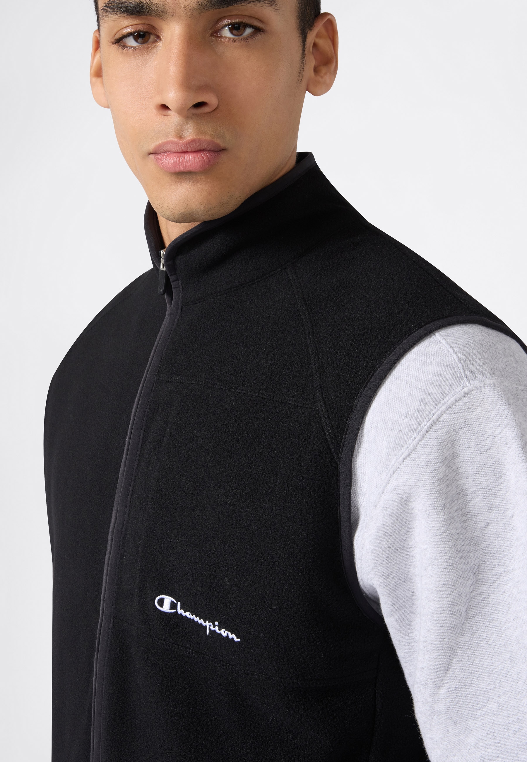 Champion Fleeceweste »SPORTWEAR ZIP-UP VEST Slim Fit Micro Polar« mit Zip-Up-Design, aus Polyester, schmale Silhouette