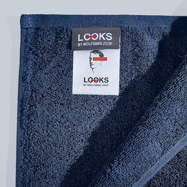 LOOKS by Wolfgang Joop Handtuch »LOOKS«, (1 St.), mit Logobestickung auf  Rechnung | BAUR