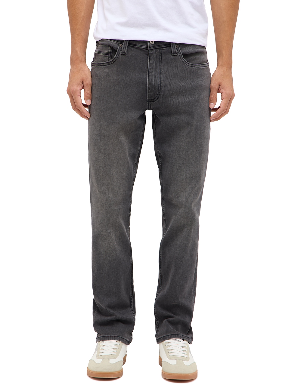 MUSTANG 5-Pocket-Jeans "Style Washington Straight" mit leichten Abriebeffekten