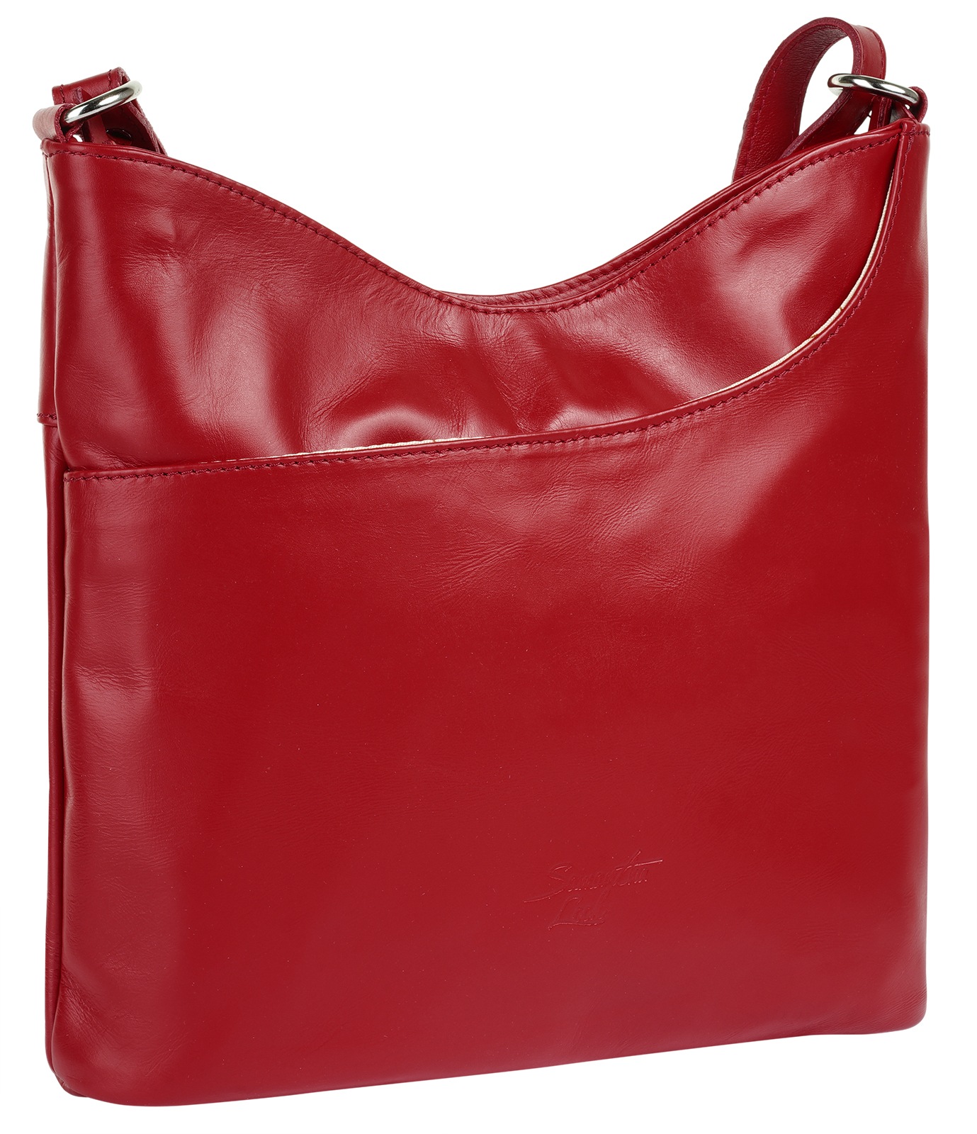 Thumbnail - Samantha Look Umhängetasche echt Leder, Made in Italy