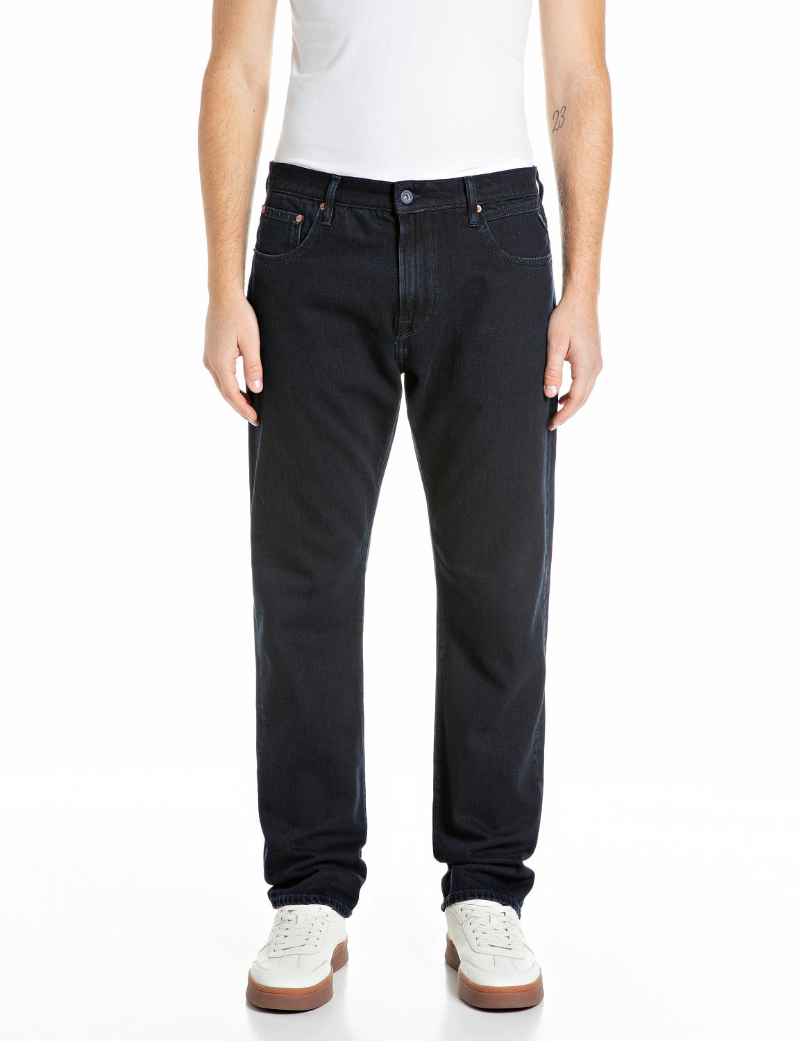 Replay Straight-Jeans "Aideen" im 5-Pocket-Stil