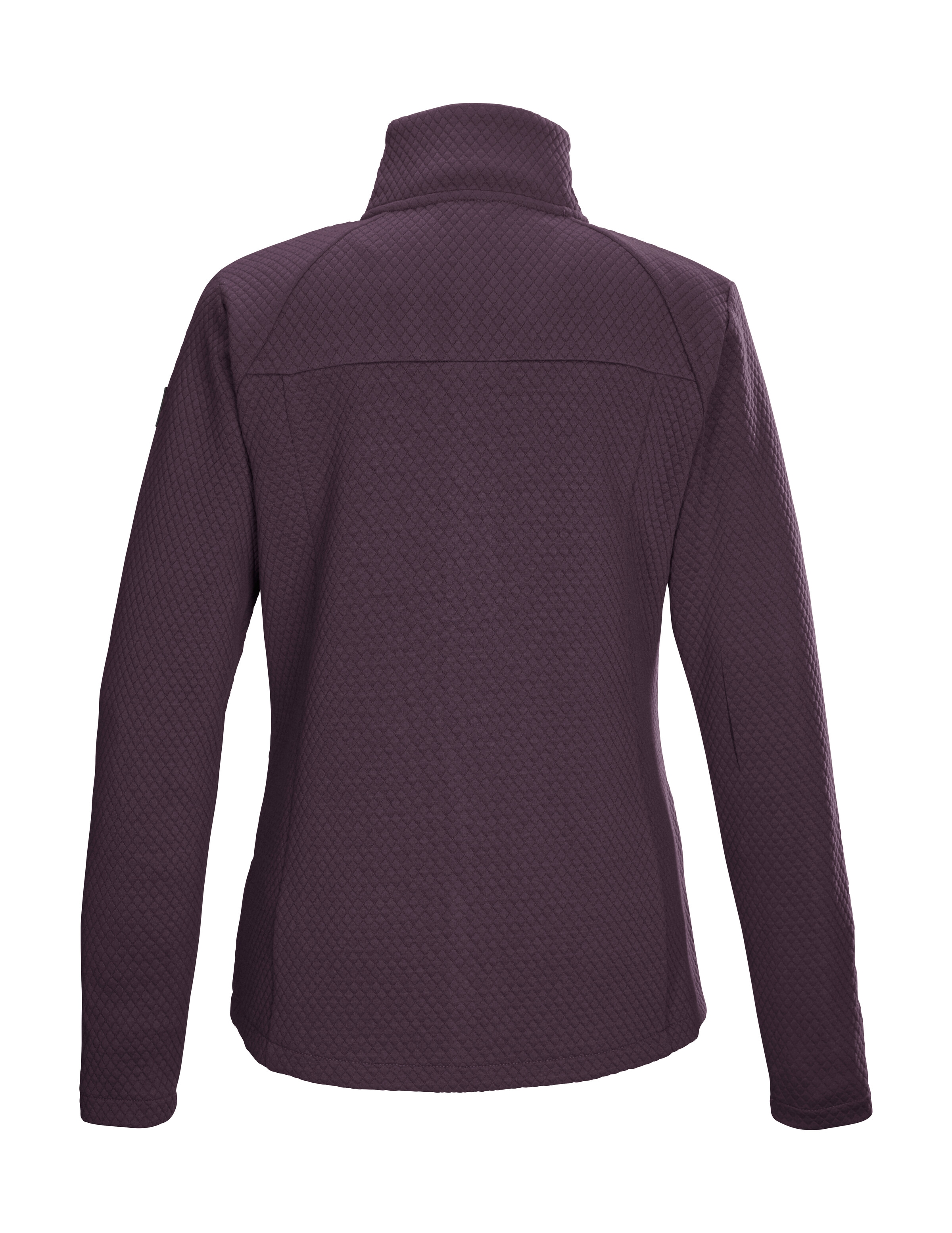 Killtec Strickjacke »KOW 2 WMN FLX JCKT«, Damen Powerstretchjacke mit 2-Wege-Stretch und Kinnschutz.