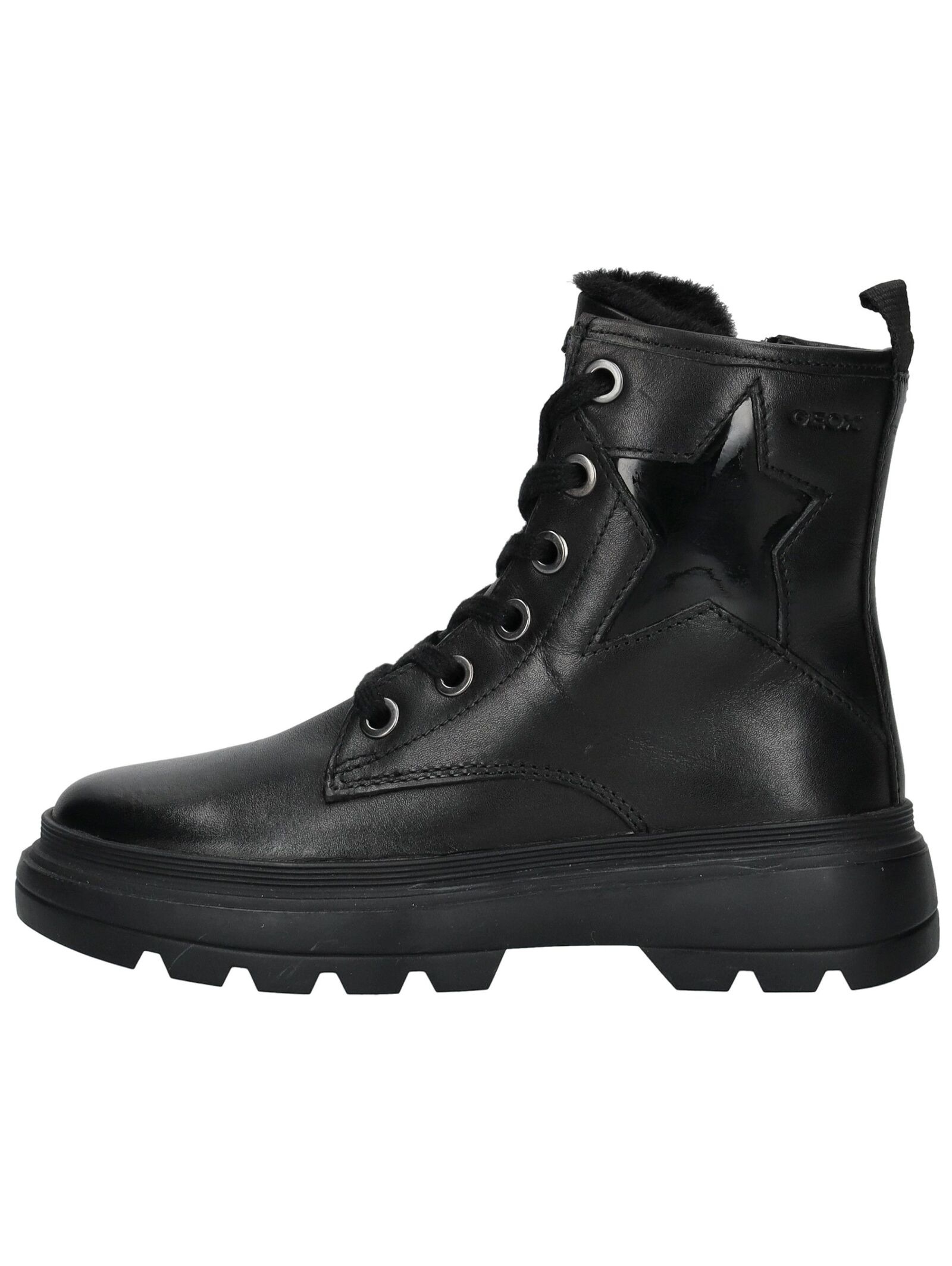 Geox Schnürstiefelette »Geox Stiefelette Leder«