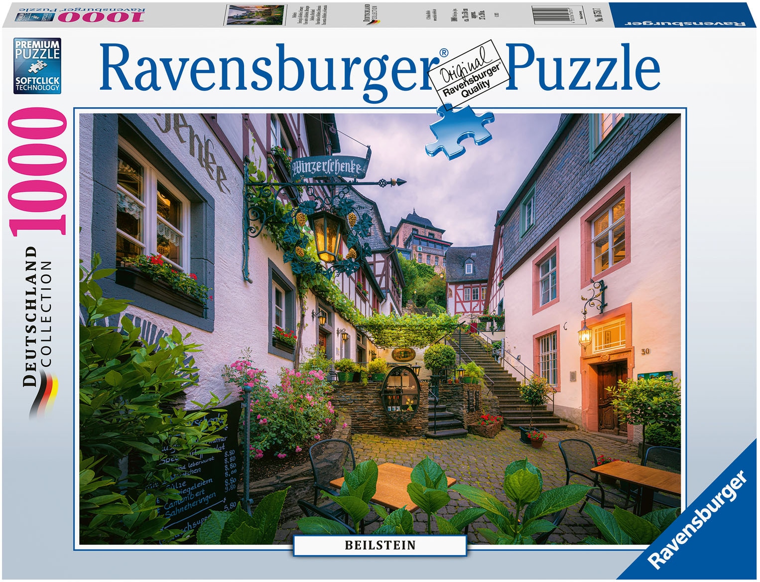 Puzzle »Beilstein«, FSC® - schützt Wald - weltweit; Made in Germany