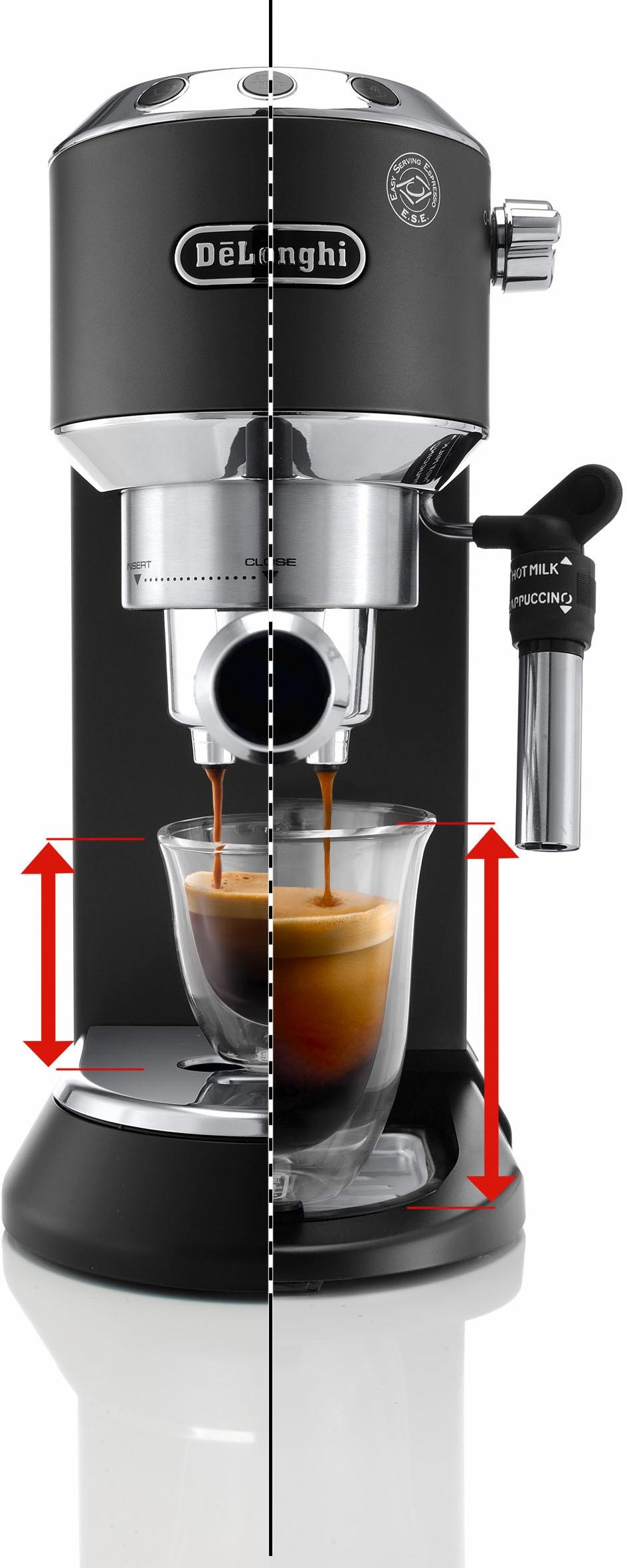 De'Longhi Espressomaschine »Dedica Style EC 685.B«, Siebträger, 1350 Watt, 15 Bar