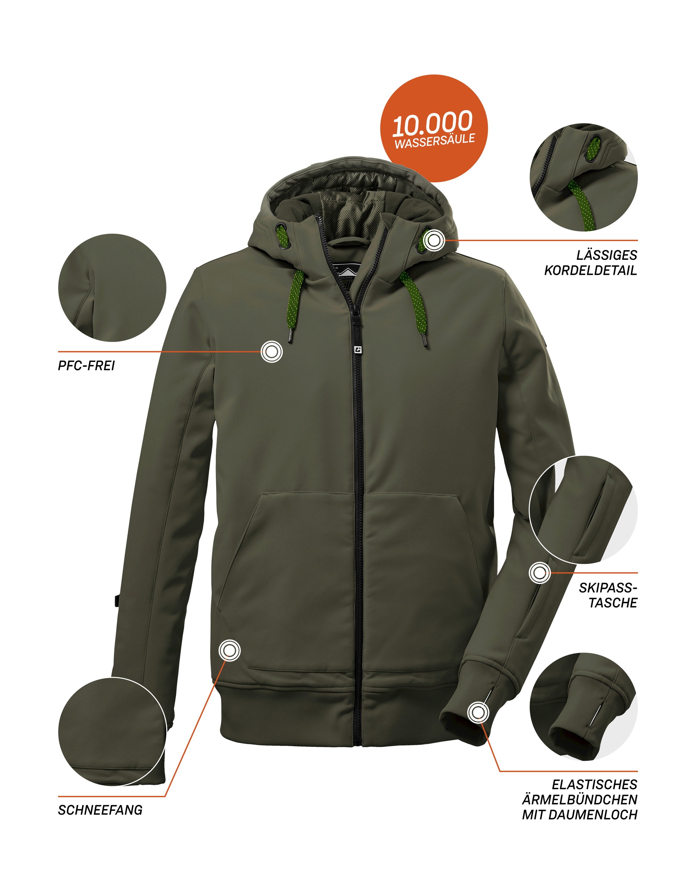 Killtec Softshelljacke »KSW 238 MN SFTSHLL JCKT«