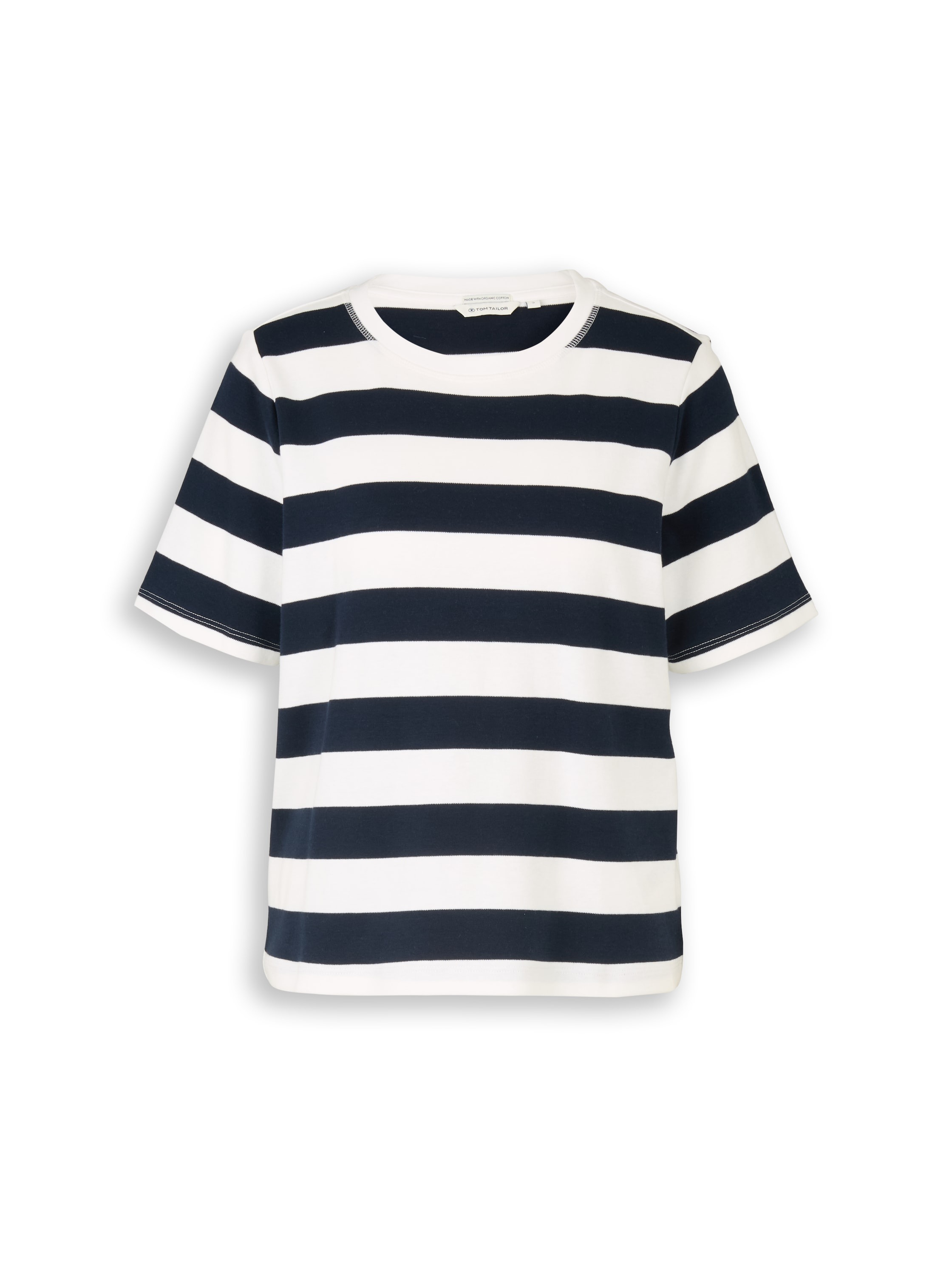 TOM TAILOR T-Shirt mit Streifen Muster