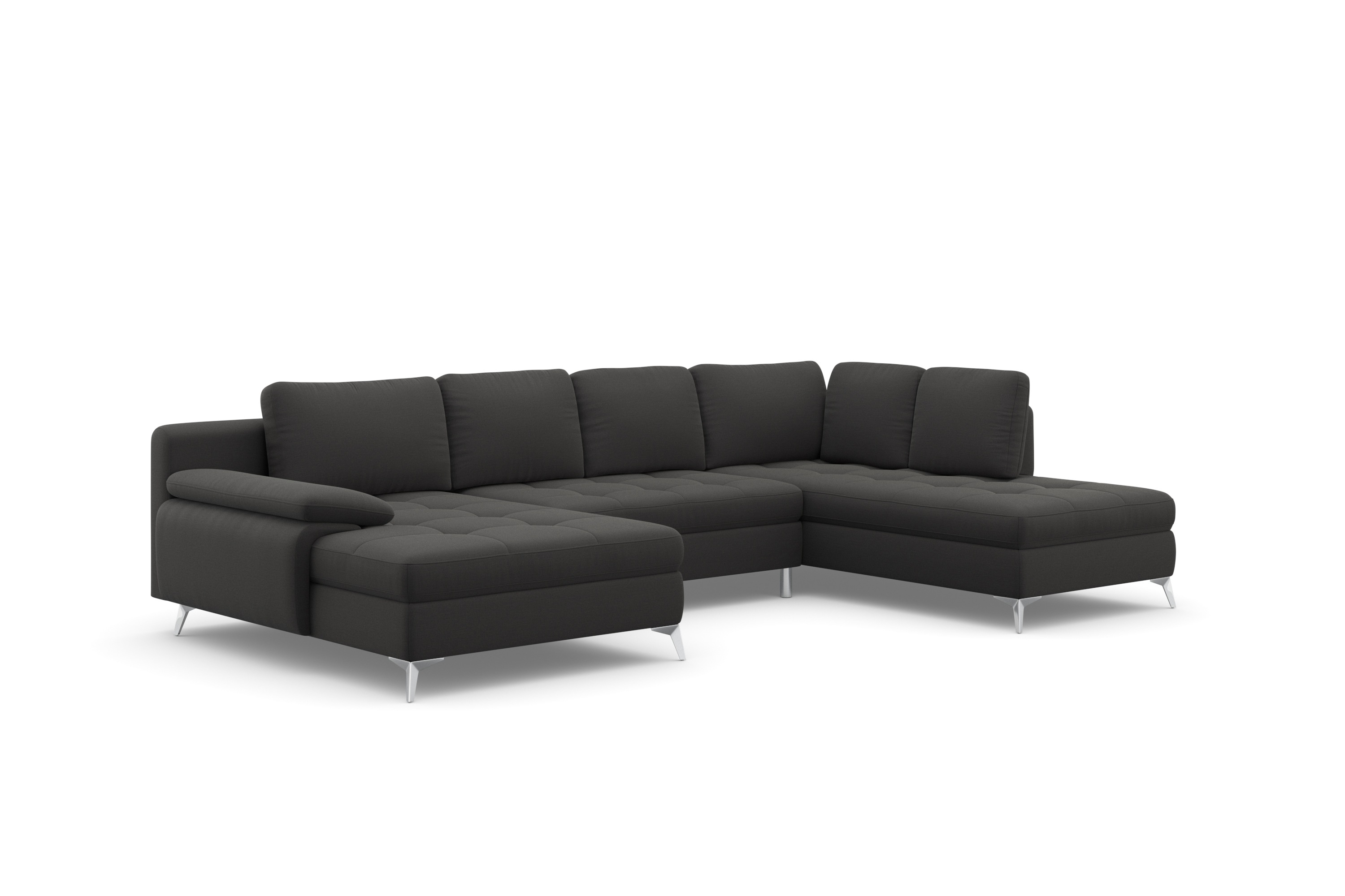 Thumbnail - sit&more Wohnlandschaft "Latigo U-Form", mit Recamiere, wahlweise mit Bettfunktion und Bettkasten