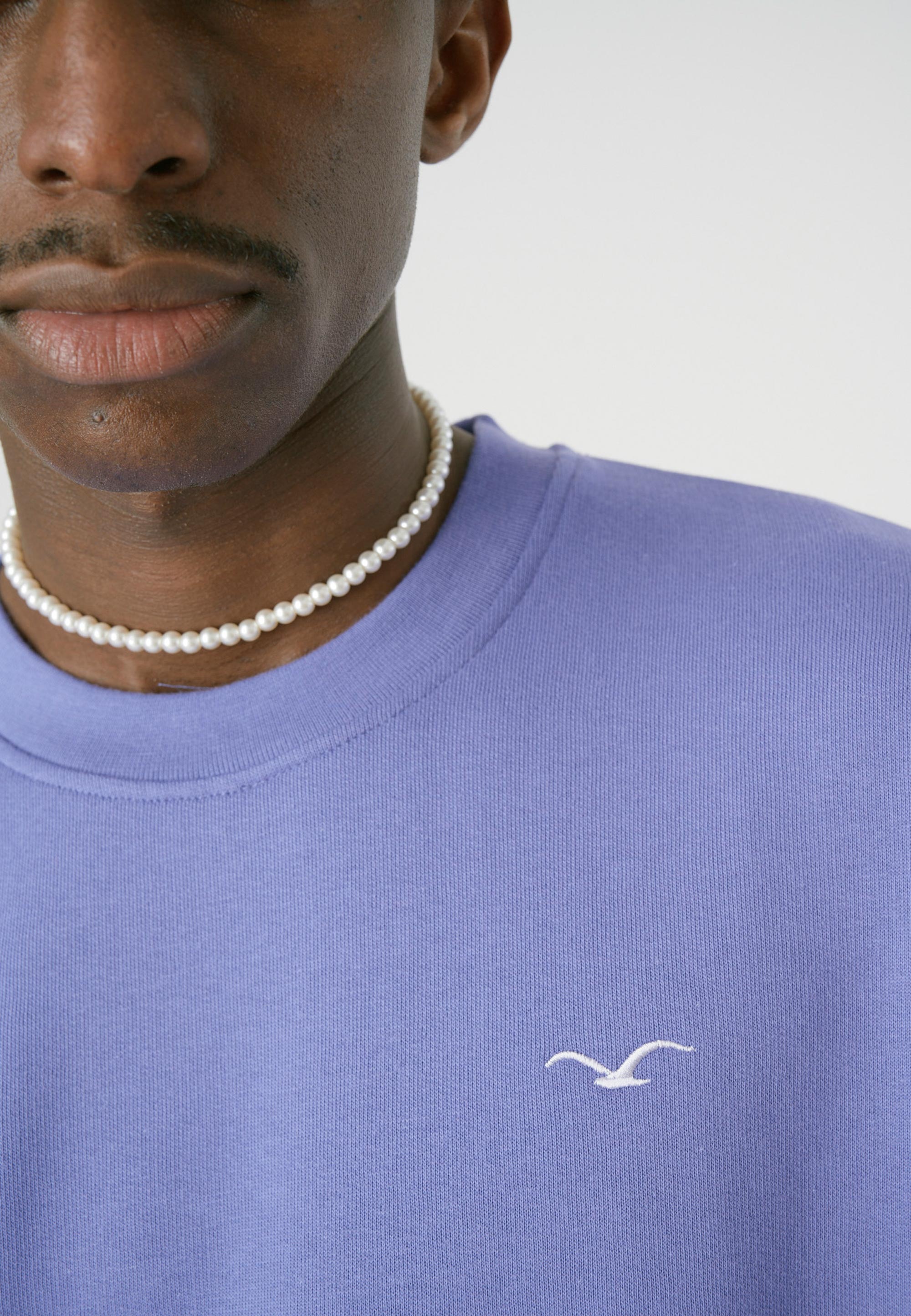 Cleptomanicx Sweatshirt »Ligull Boxy«, mit kleiner Möwenstickerei