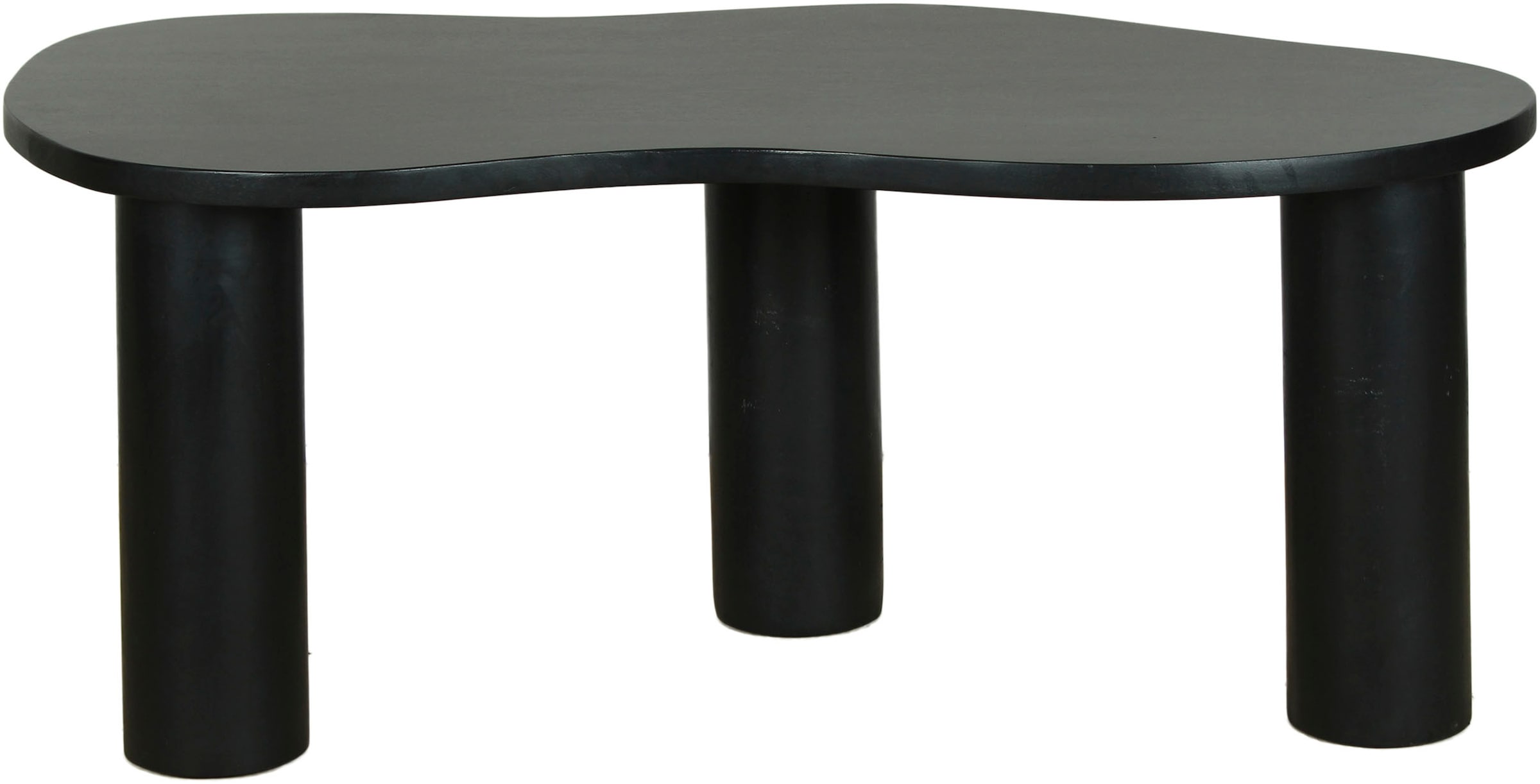 byLIVING Couchtisch »ETHAN« Tischplatte und Gestell Akazie natur oder schwarz, Tischbein: 13 cm