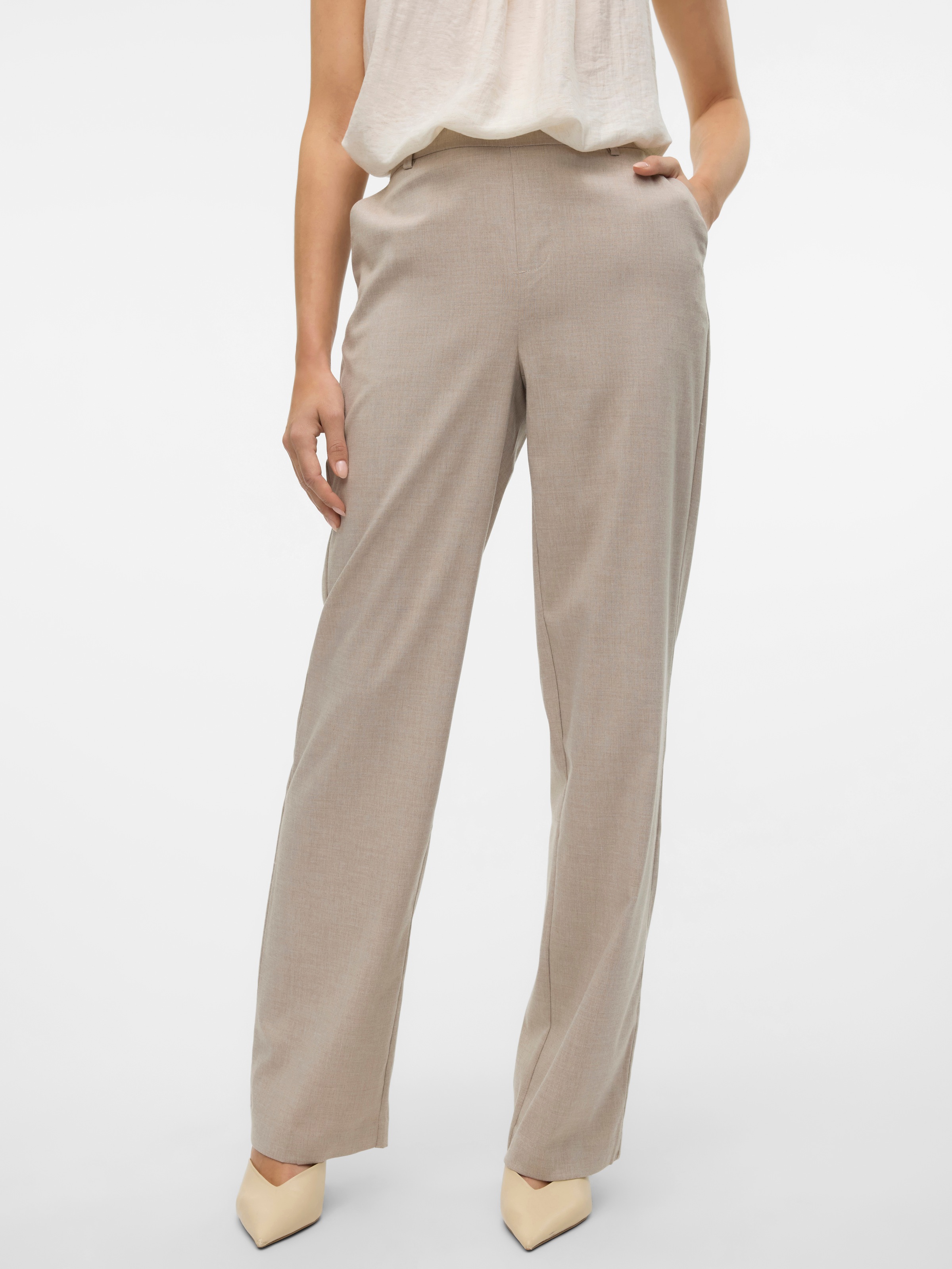 Vero Moda Anzughose »VMMAYA GOODY MW STRAIGH TAILOR PANT NOOS«