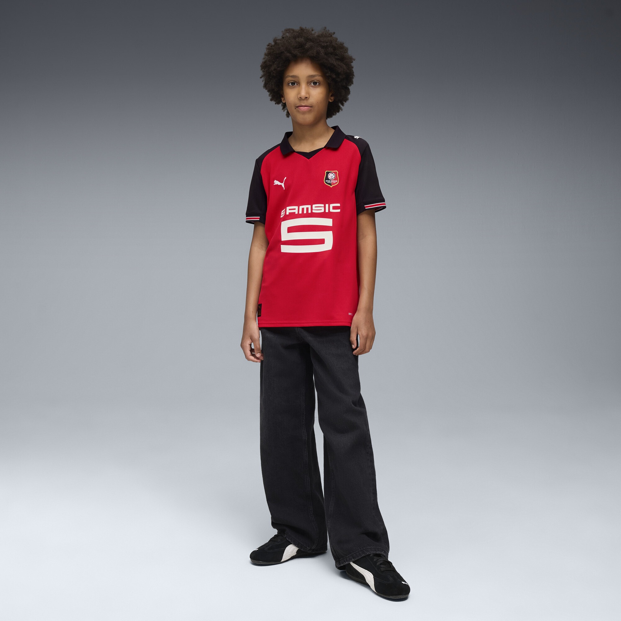 PUMA Trainingsshirt »Stade Rennais FC 25/26 Heimtrikot Jugendliche«