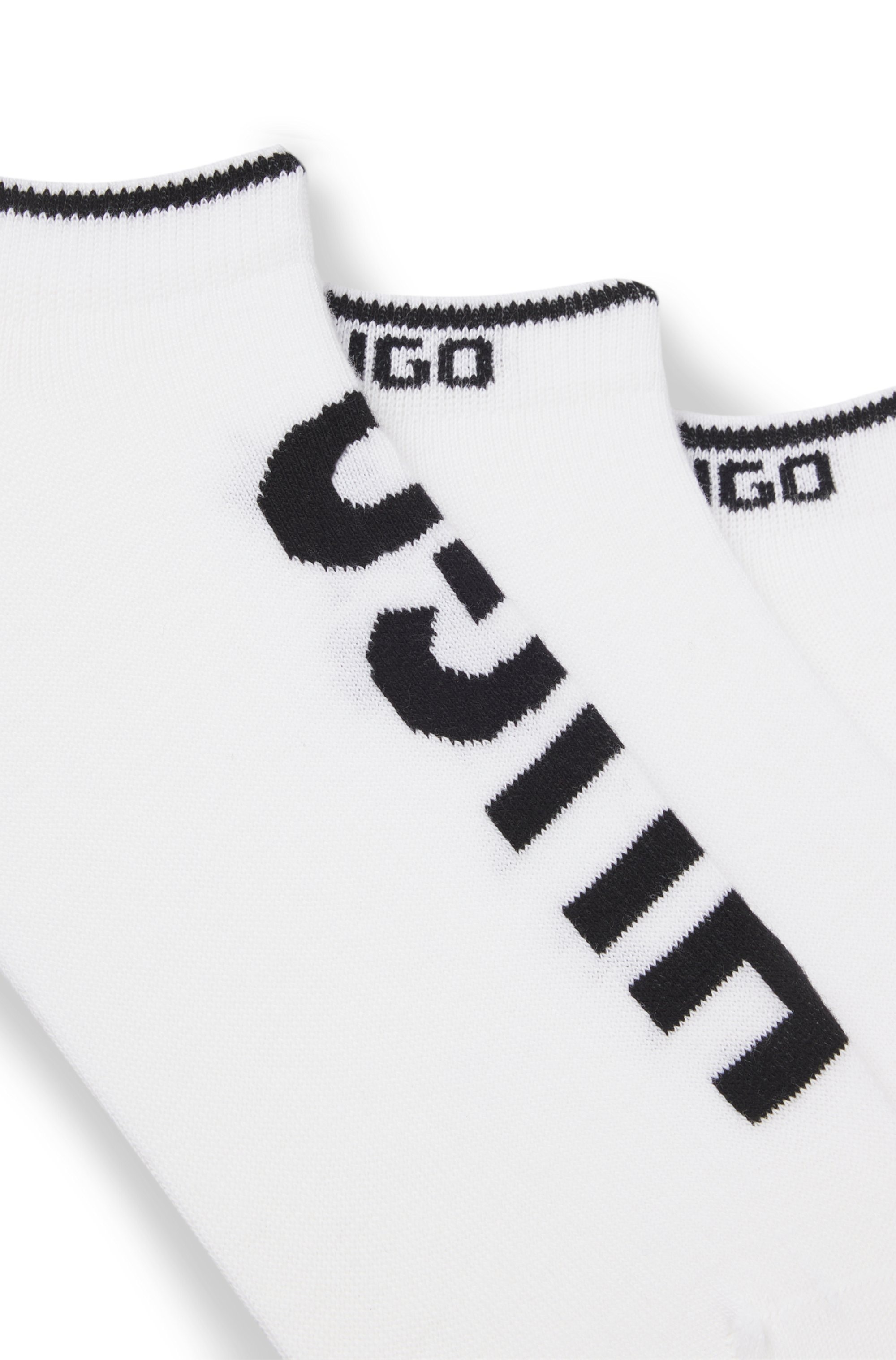 HUGO Underwear Sneakersocken »3P AS LOGO CC«, (3 Paar), mit Logodetails