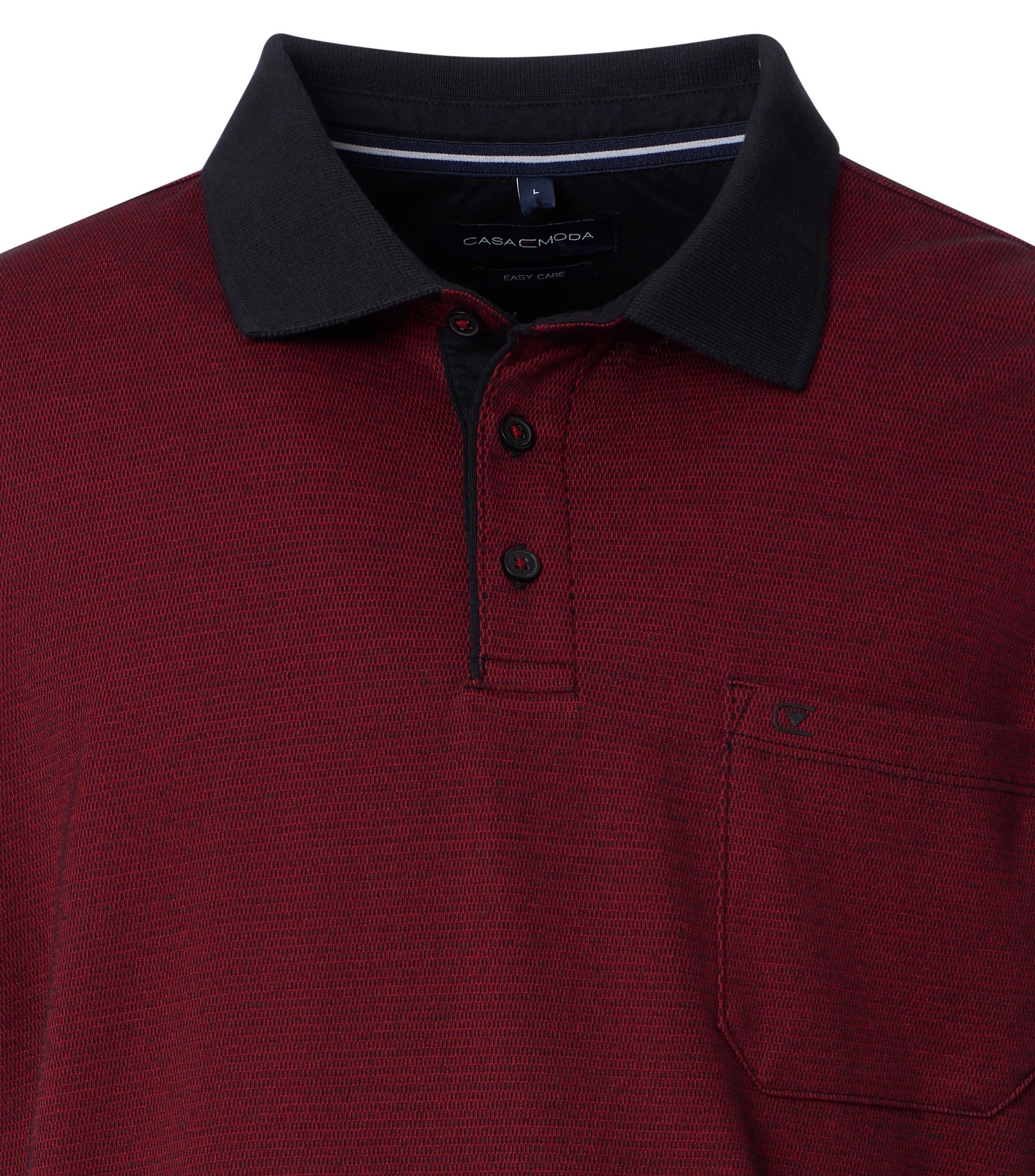 CASAMODA Langarm-Poloshirt »CASAMODA Polo-Shirt Langarm gestreift«