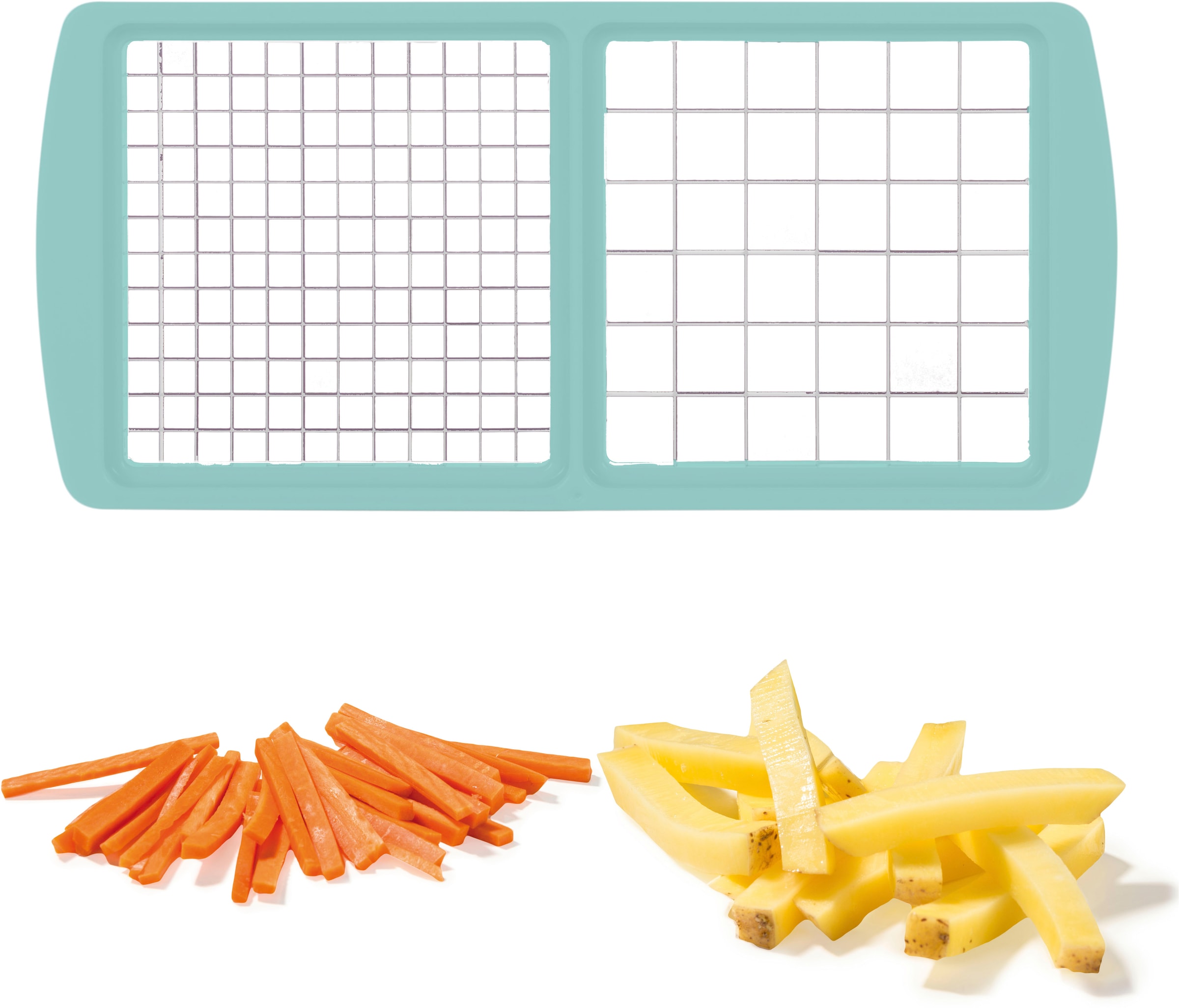 Genius Zerkleinerer »Genius Nicer Dicer Fusion 16-tlg., mit Julietti Spiralschneider«, ideal für die Zubereitung von Speisen, Hauptgerichten und Desserts