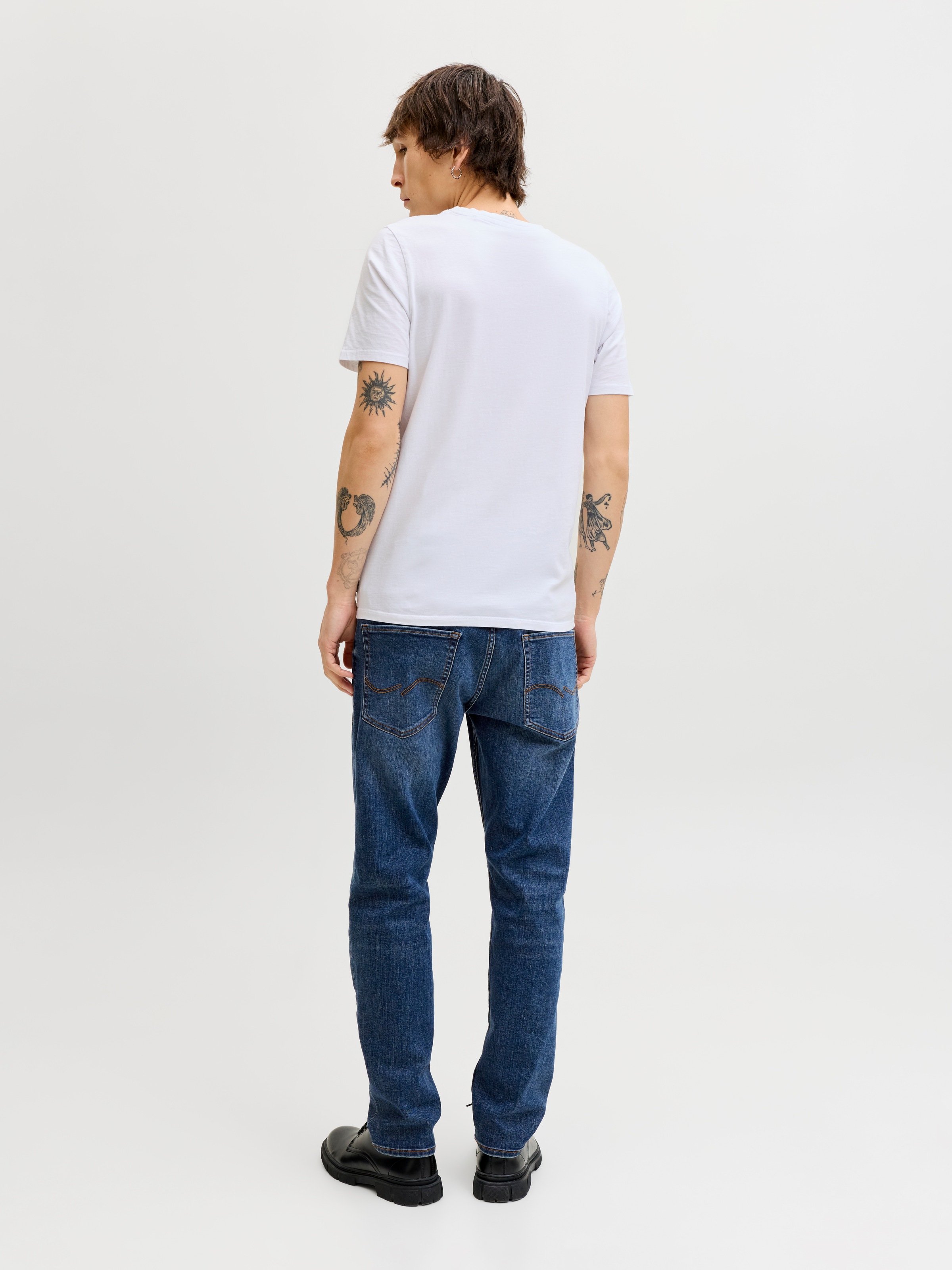 Jack & Jones Tapered-fit-Jeans mit Five-Pocket-Design