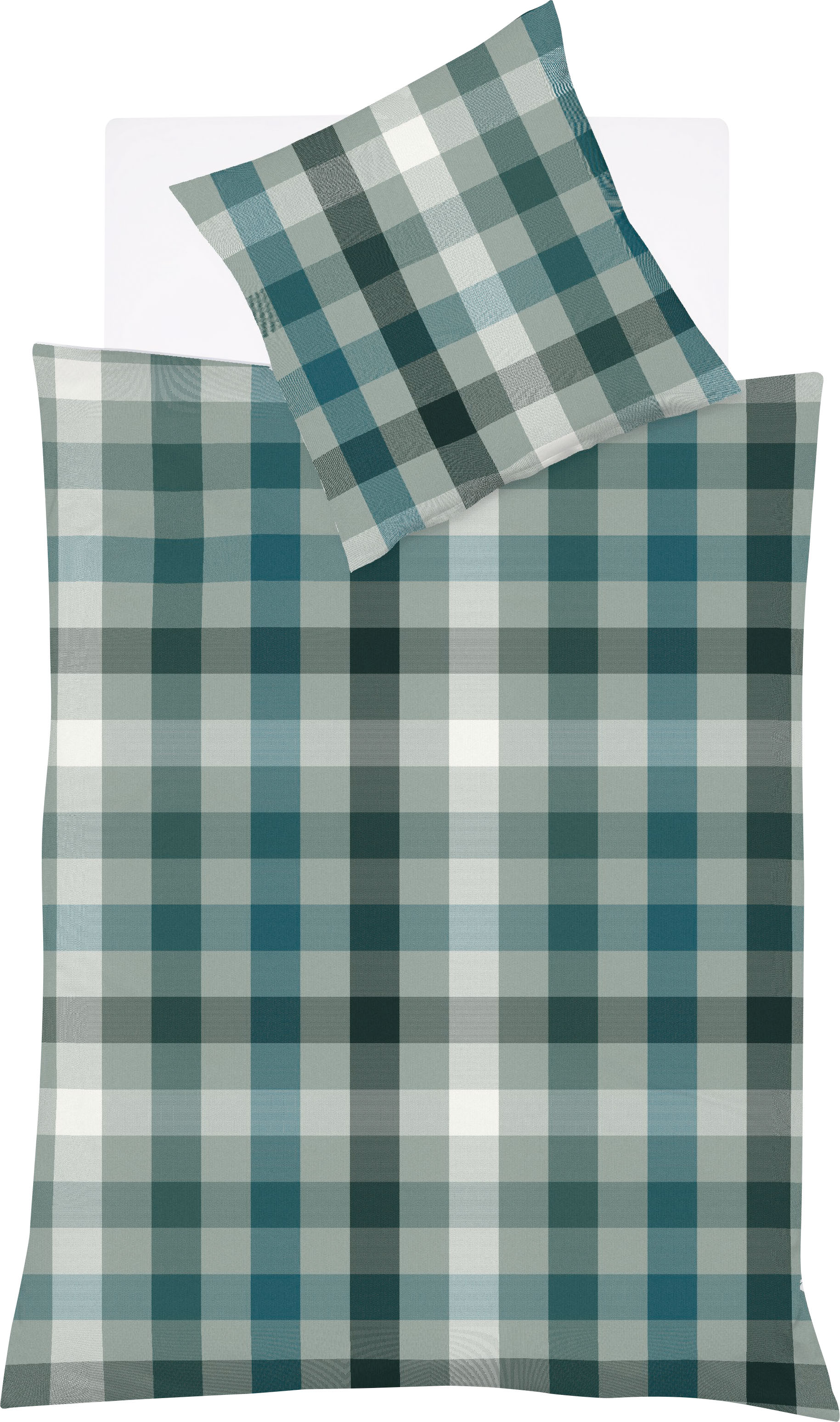fleuresse Bettwäsche "Lech 3742" 3 Stk. Edelflanell, Baumwolle, in Gr. 135x200, 155x220, 200x200cm