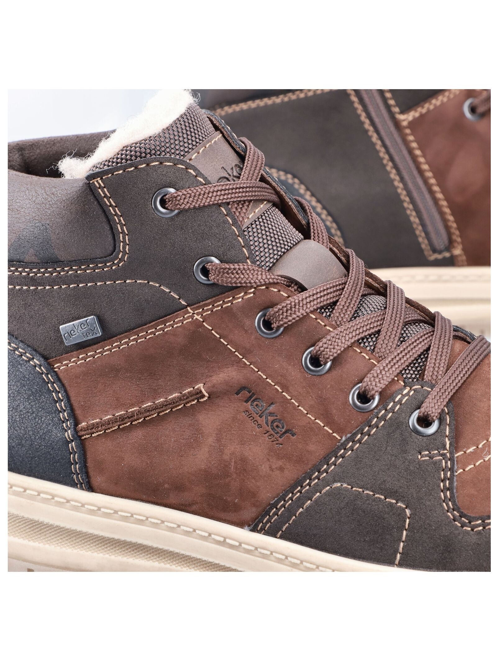 Rieker Sneaker »Rieker Sneaker Lederimitat/Textil«