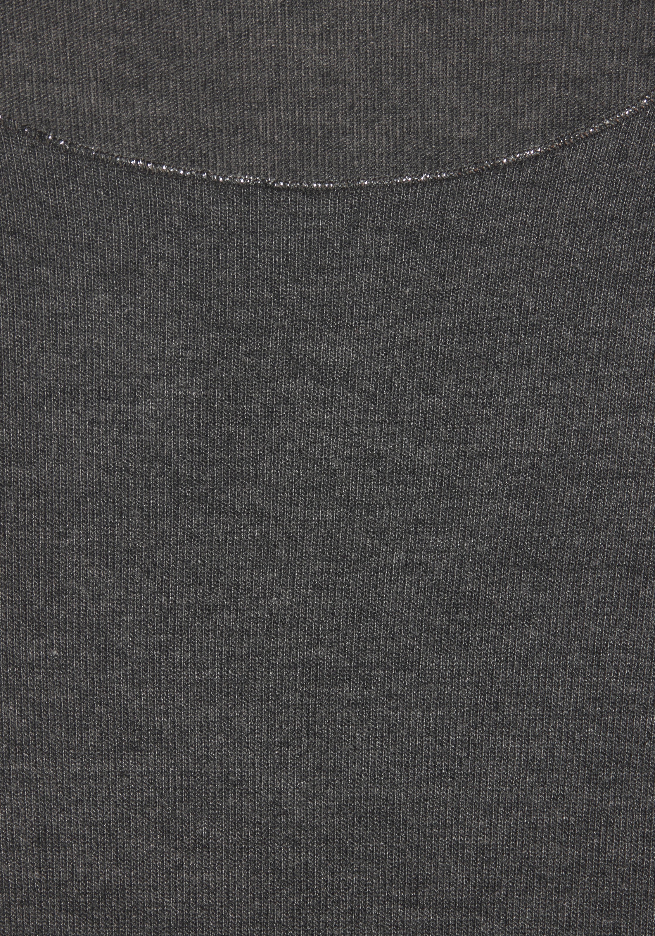 LASCANA Long Sleeve Shirt Black/Size 48 3