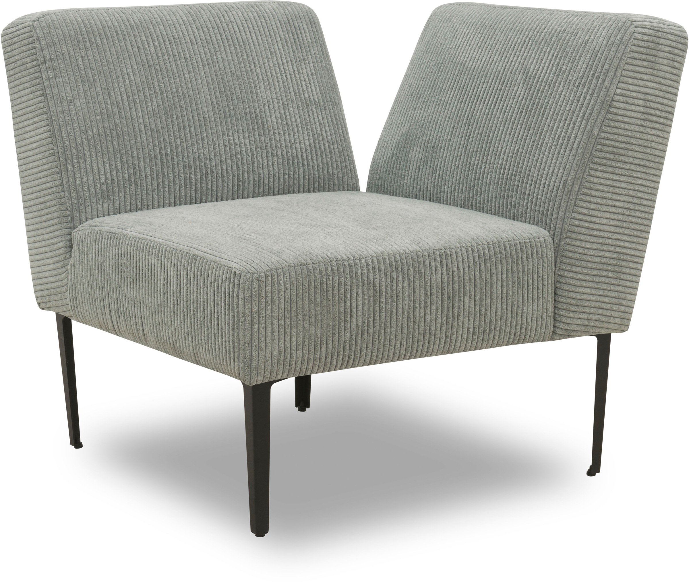 DOMO collection Sofa-Eckelement »700010 Lieferzeit nur 2 Wochen, auch einzeln stellbar«, Modul - als Ecke oder Abschluss einsetzbar, Cord-Bezug