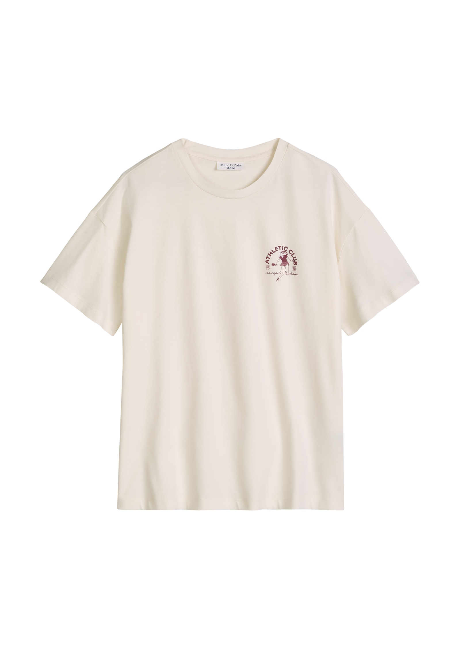 Marc OPolo DENIM T-Shirt relaxed aus Basic Single Jersey günstig online kaufen