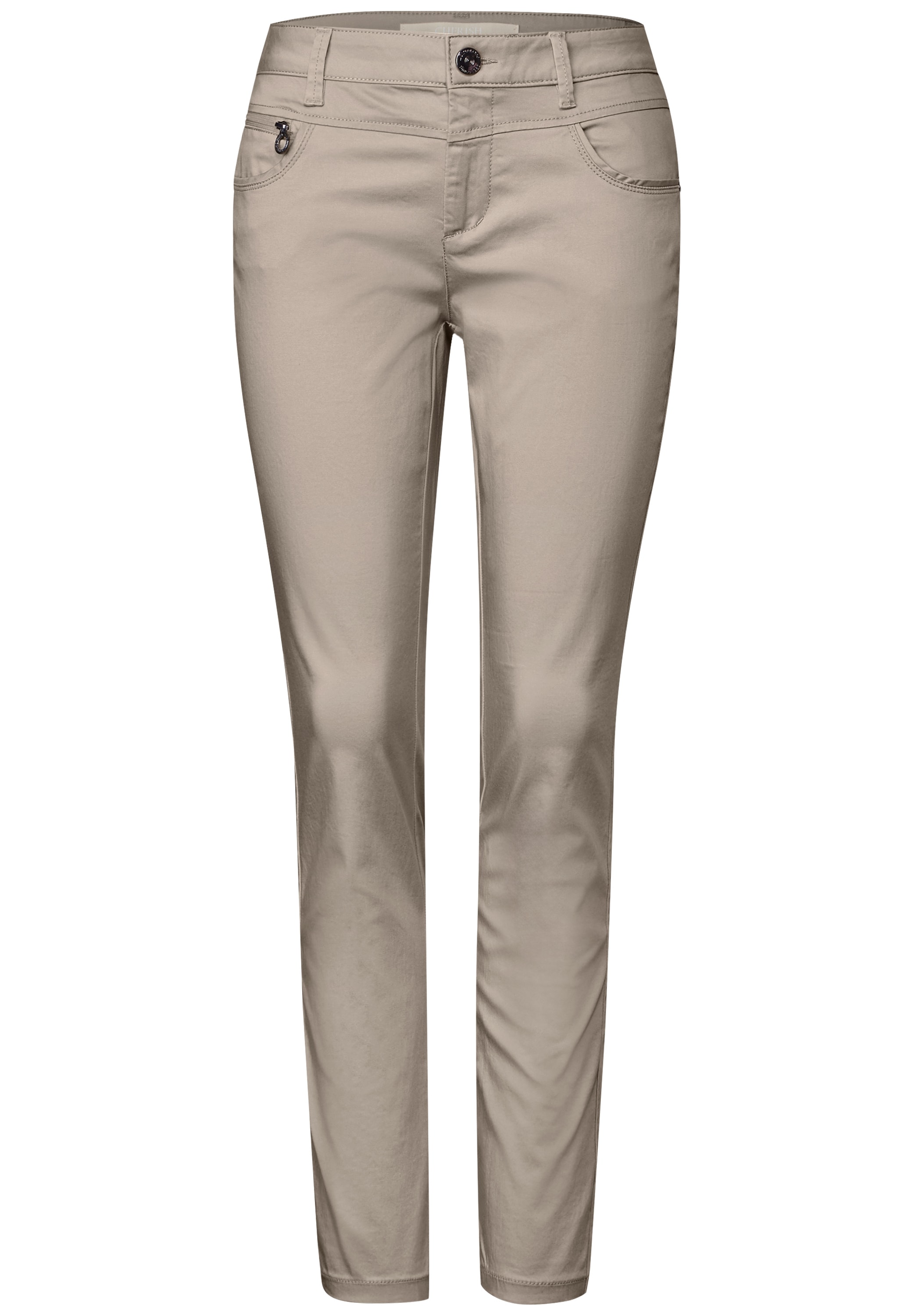 STREET ONE Chinohose, Middle Waist