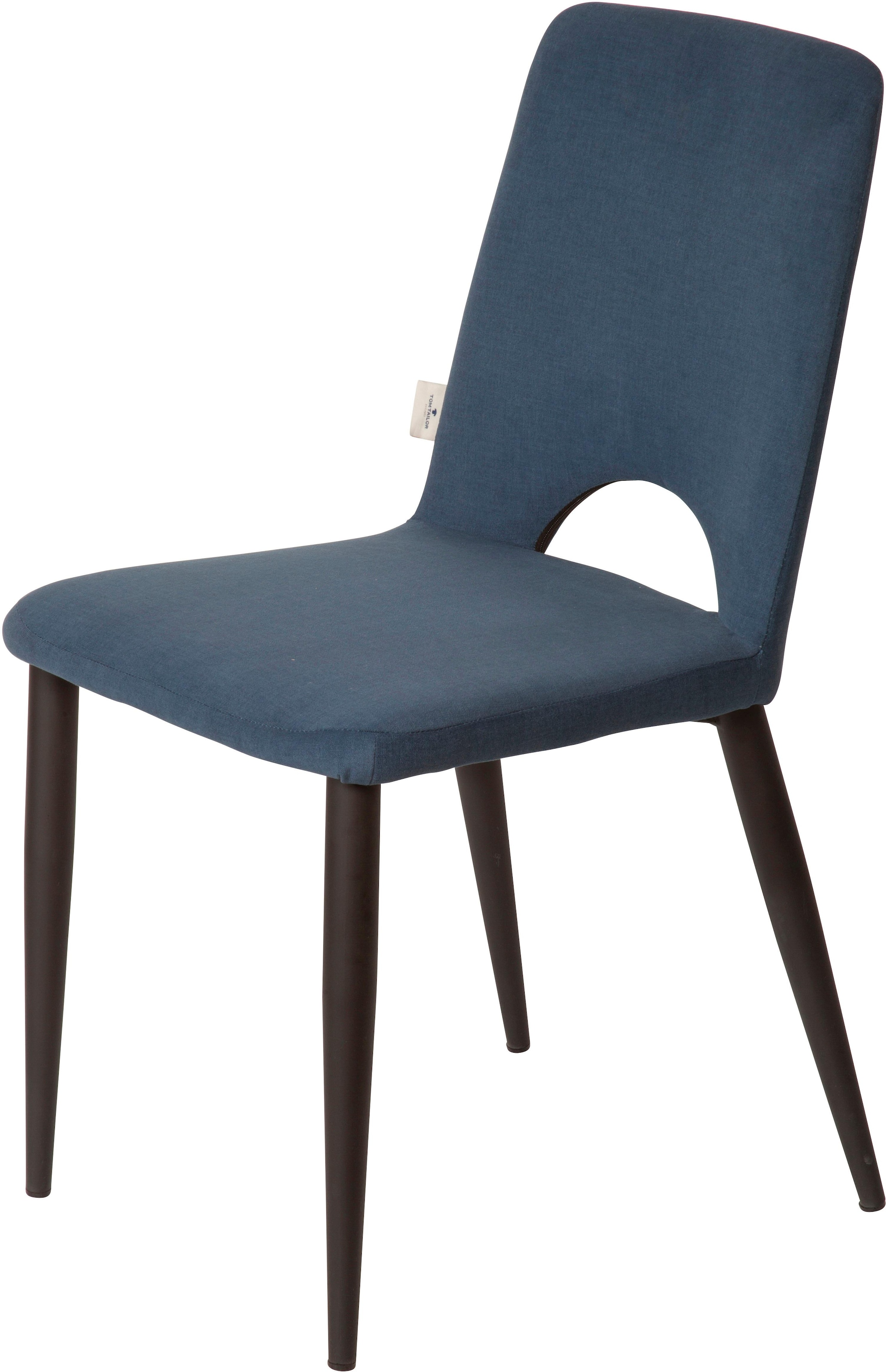 TOM TAILOR HOME Polsterstuhl "T-VELVET CHAIR" (Set) 2 Stk. Samtstoff STC günstig online kaufen
