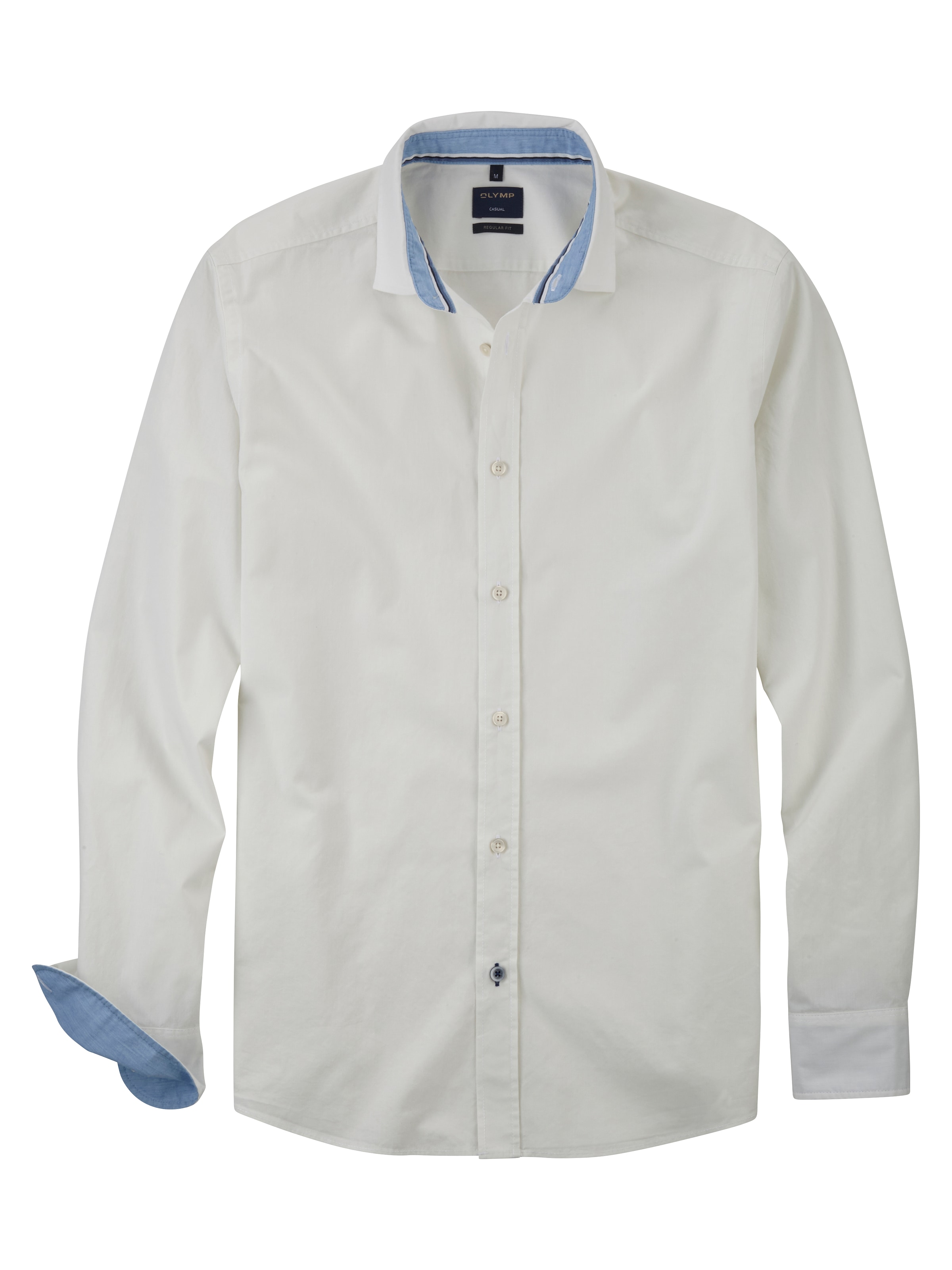 OLYMP Langarmhemd »Hemd Casual« mit feiner Struktur
