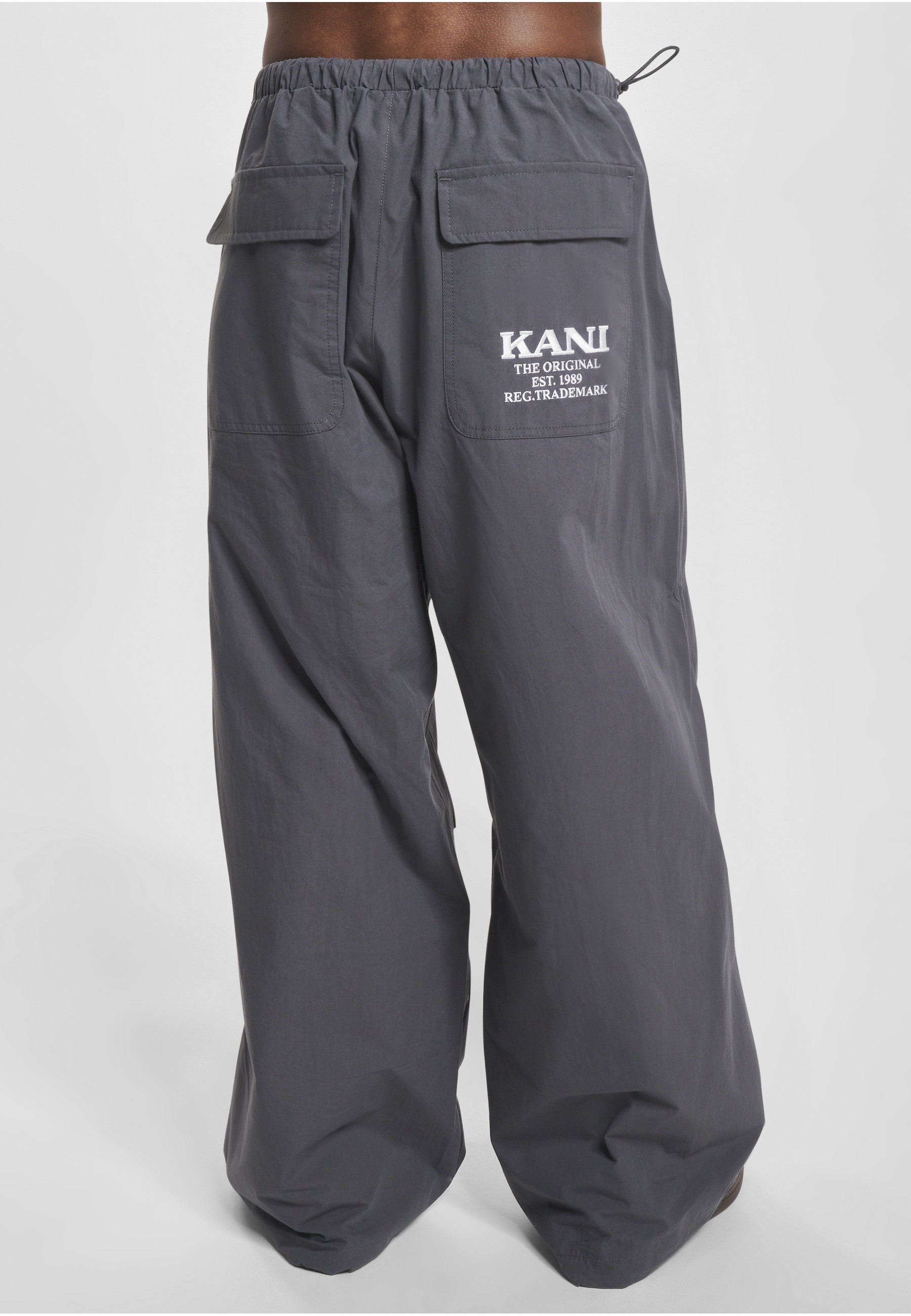 Karl Kani Stoffhose »Karl Kani Herren KM234-070-1 Small Signature Parachute Pants«