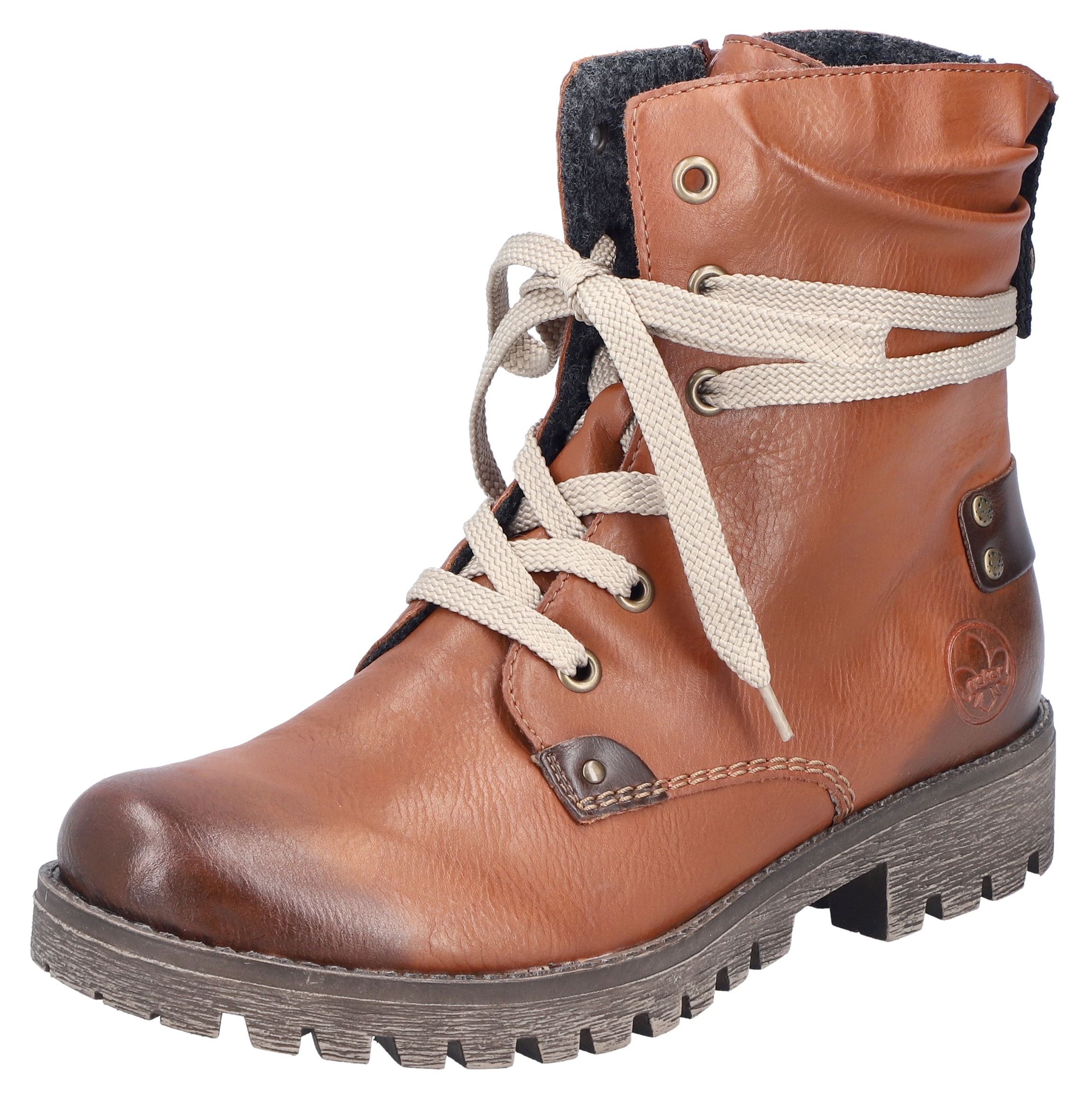 Rieker Schnürboots mit herausstechender Schnürung günstig online kaufen