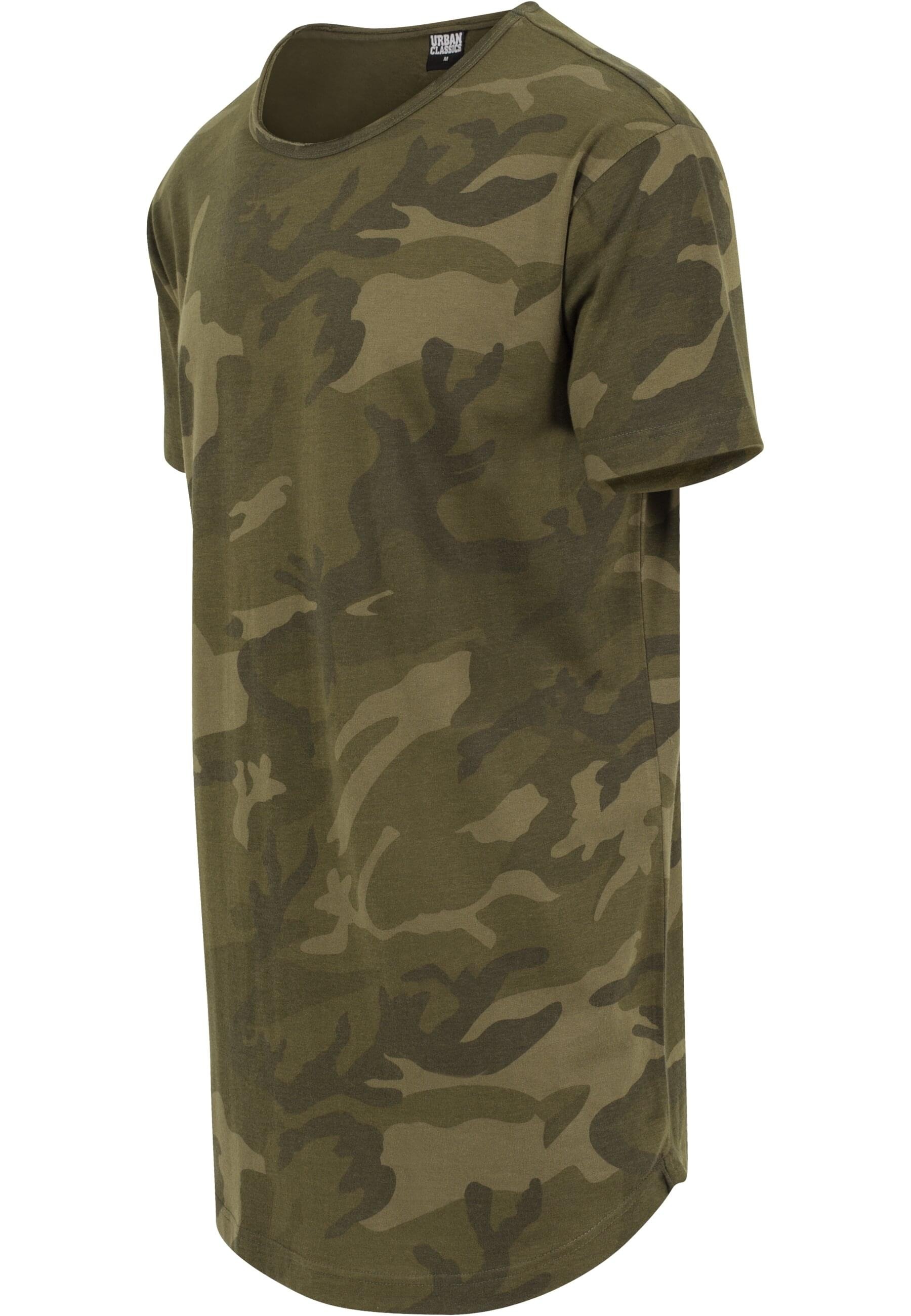 Thumbnail - URBAN CLASSICS Kurzarmshirt "Urban Classics Herren Camo Shaped Long Tee", (1 tlg.)