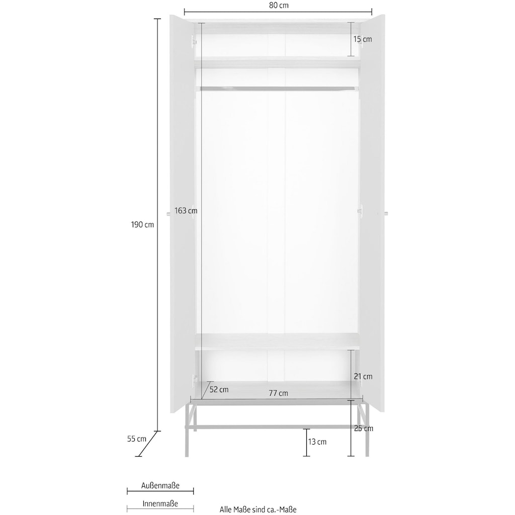 andas Drehtürenschrank