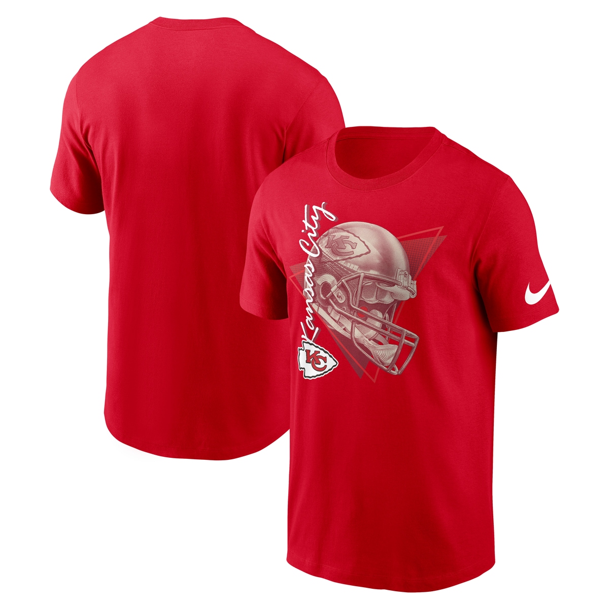 Nike T-Shirt "Nike T-Shirt Kansas City Chiefs Nike Rewind Essential Tee"