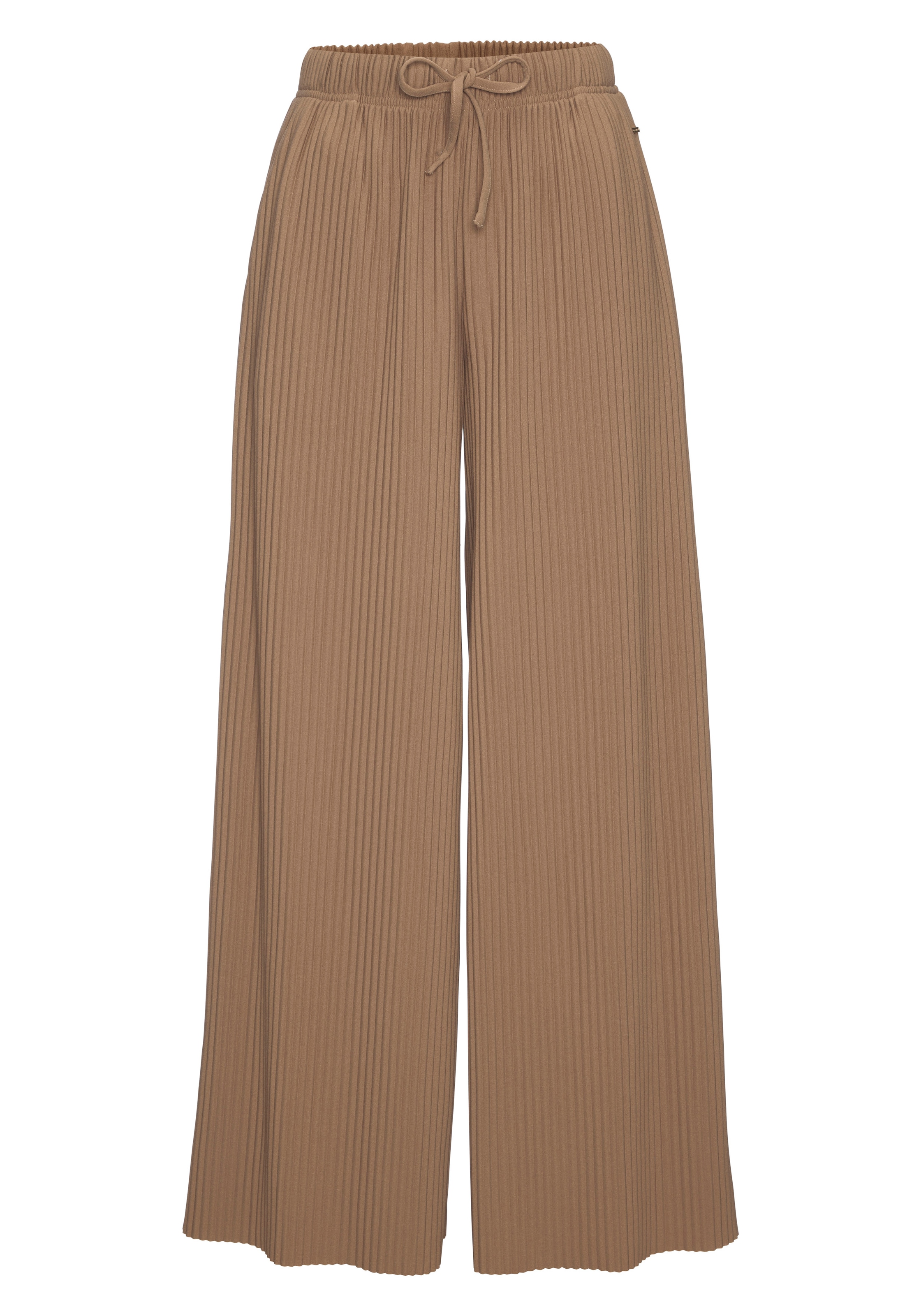 LASCANA Schlupfhose, in weiter Form mit Plisseefalten