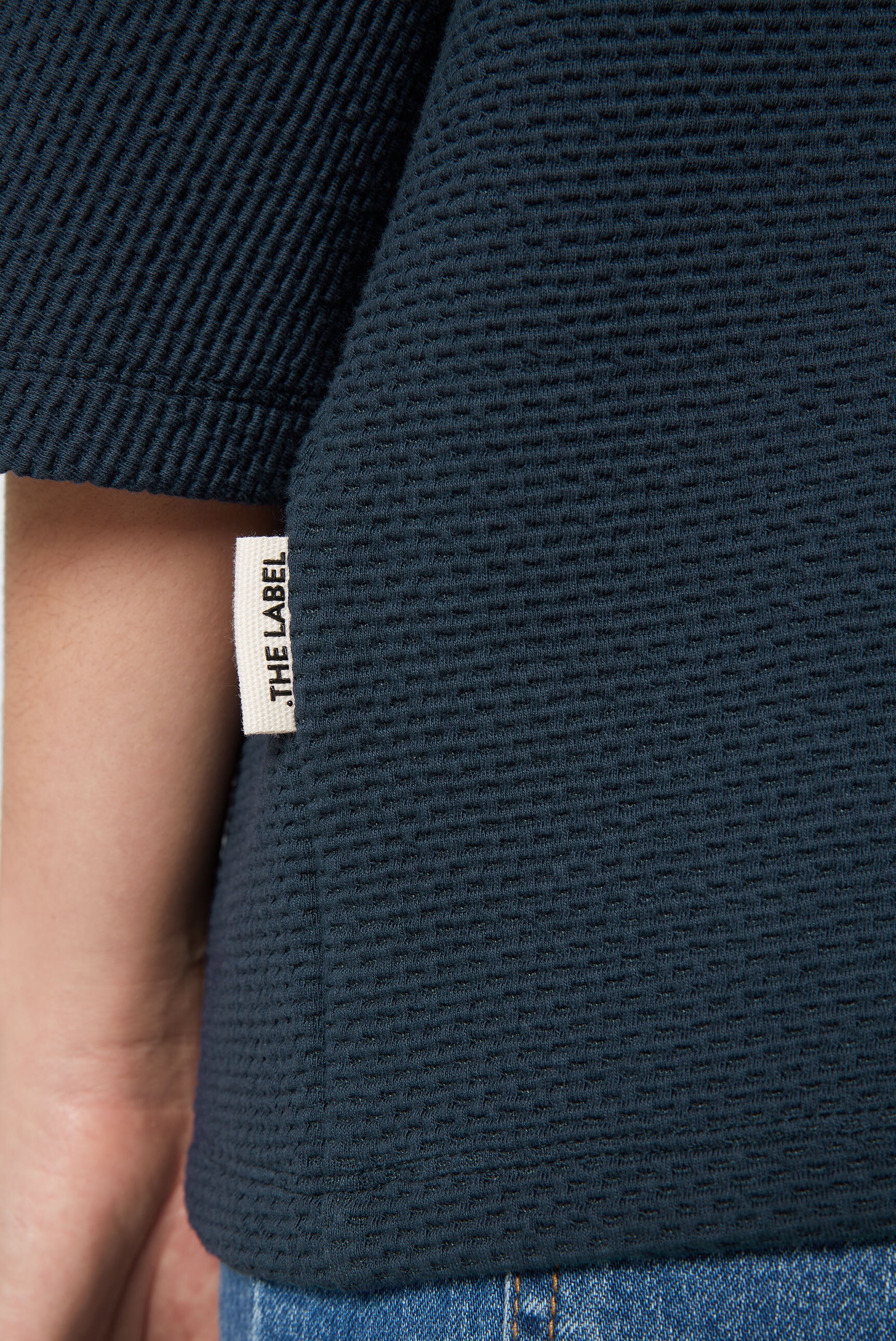 SENSES.THE LABEL 3/4-Arm-Shirt, mit Baumwolle