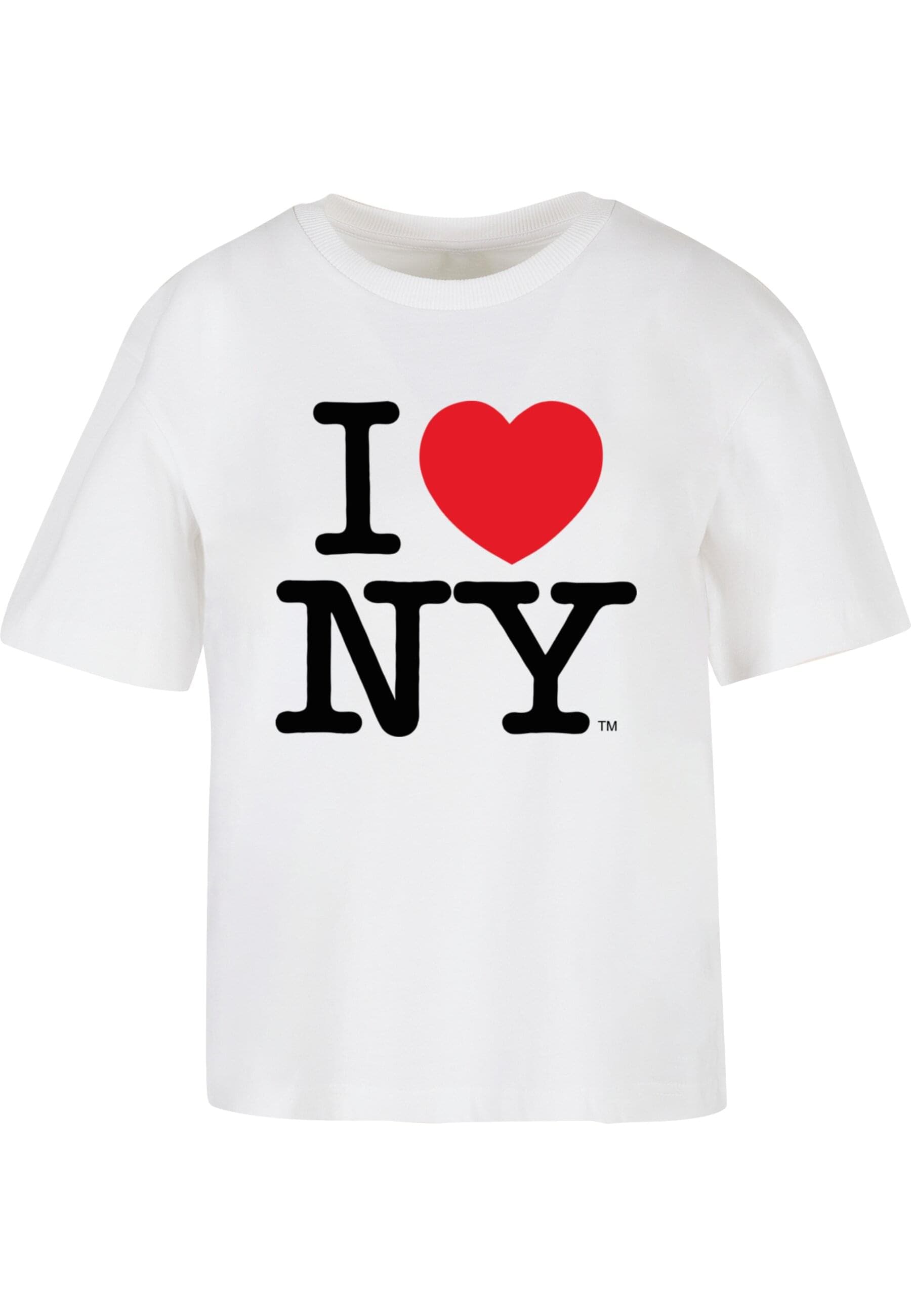 Merchcode T-Shirt "Merchcode Ladies I Love NY Tee" 1 Stk. tlg. günstig online kaufen